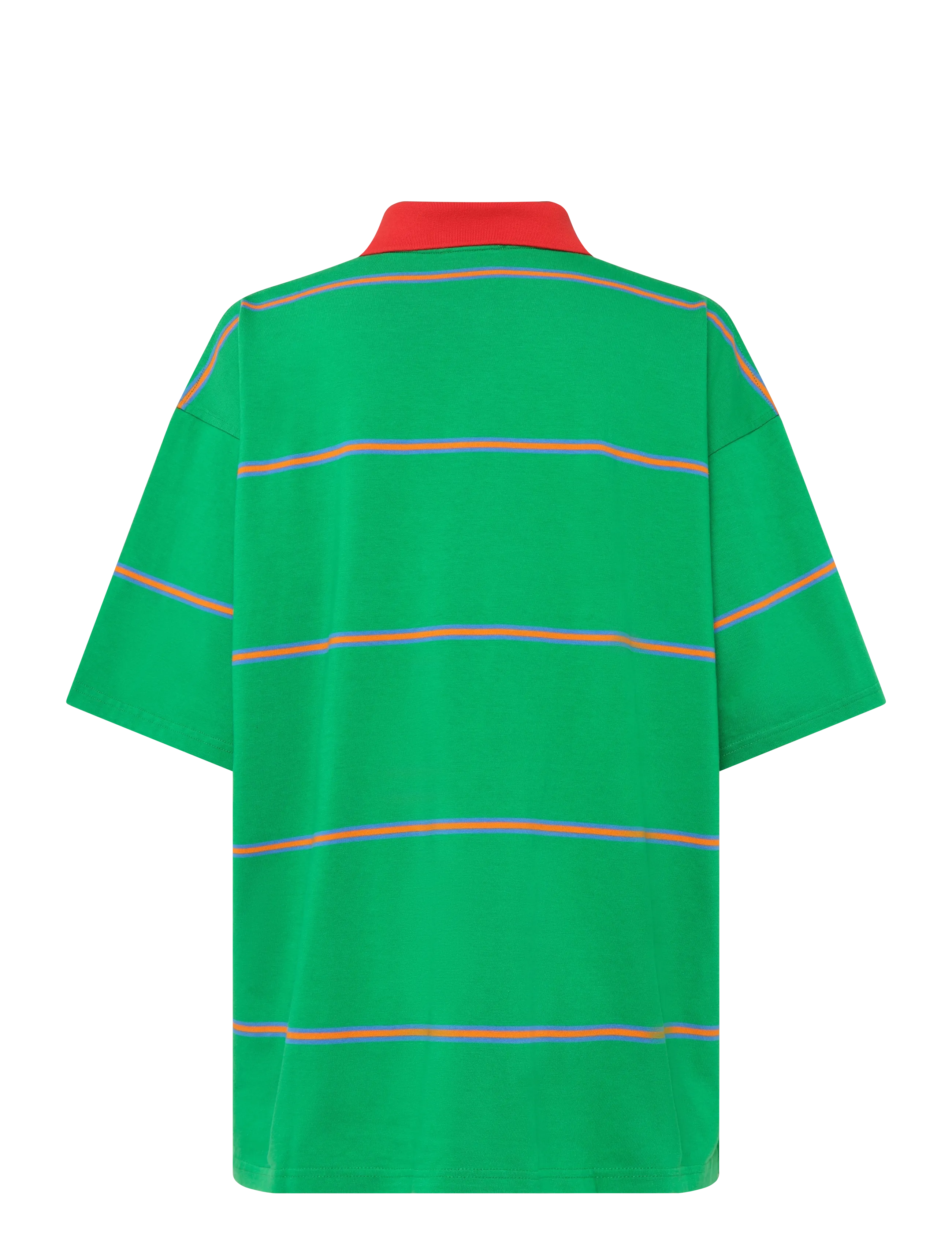 Planet Nusa - Chukker1 Tee - t-shirts & tops - red/green stripes - 1
