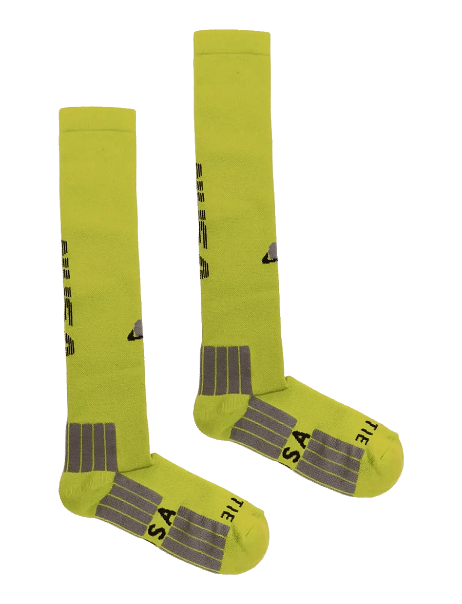 Planet Nusa - Compression Socks - sportstrømper - neon green/grey - 0