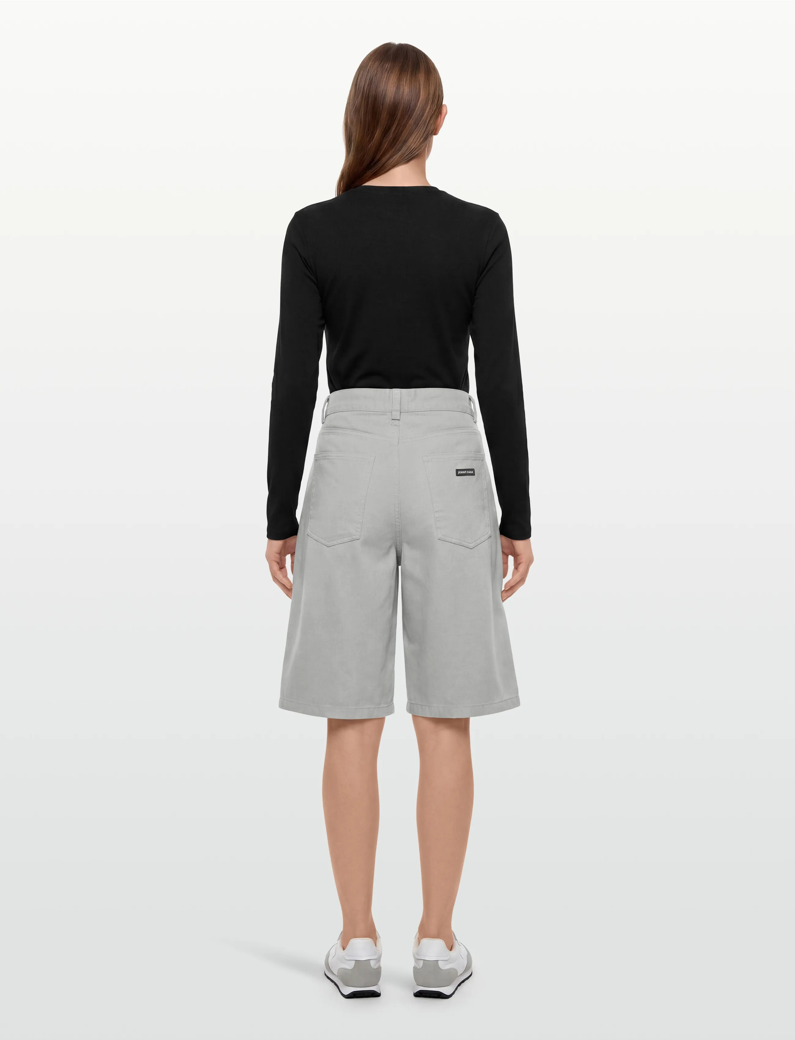Planet Nusa - Crewe1 Shorts - lühikesed teksapüksid - light grey - 4