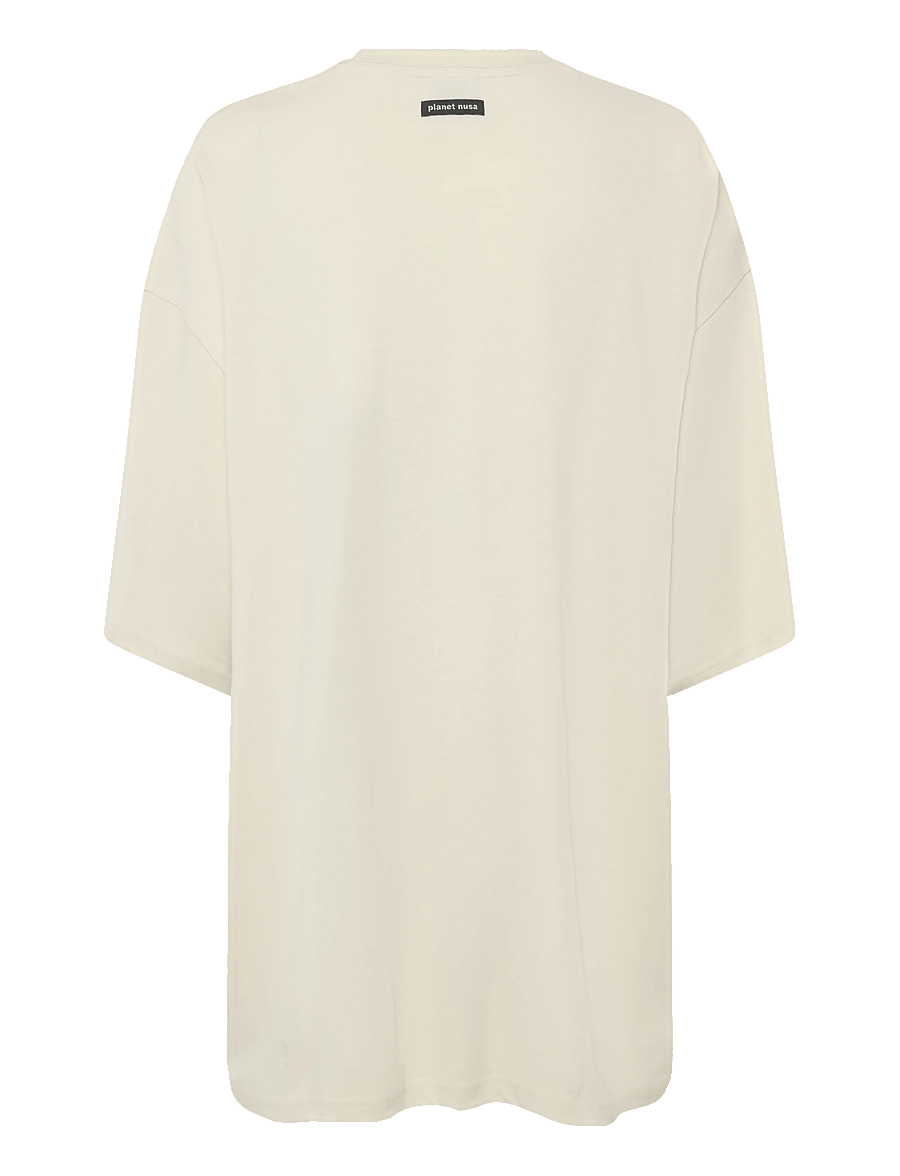 Planet Nusa - Curb1 Tee - t-shirts - cream white - 2