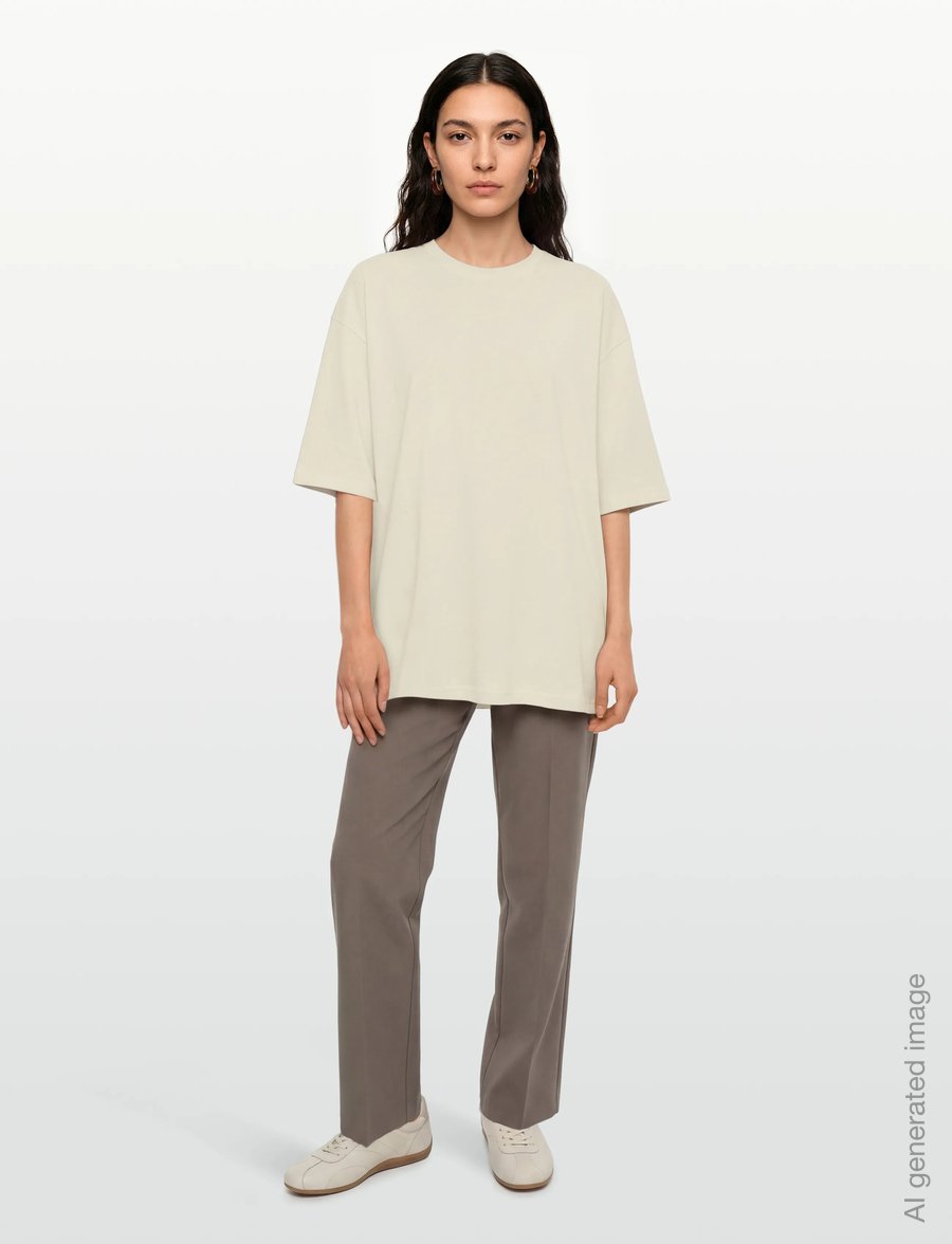Planet Nusa - Curb1 Tee - t-shirts - cream white - 0