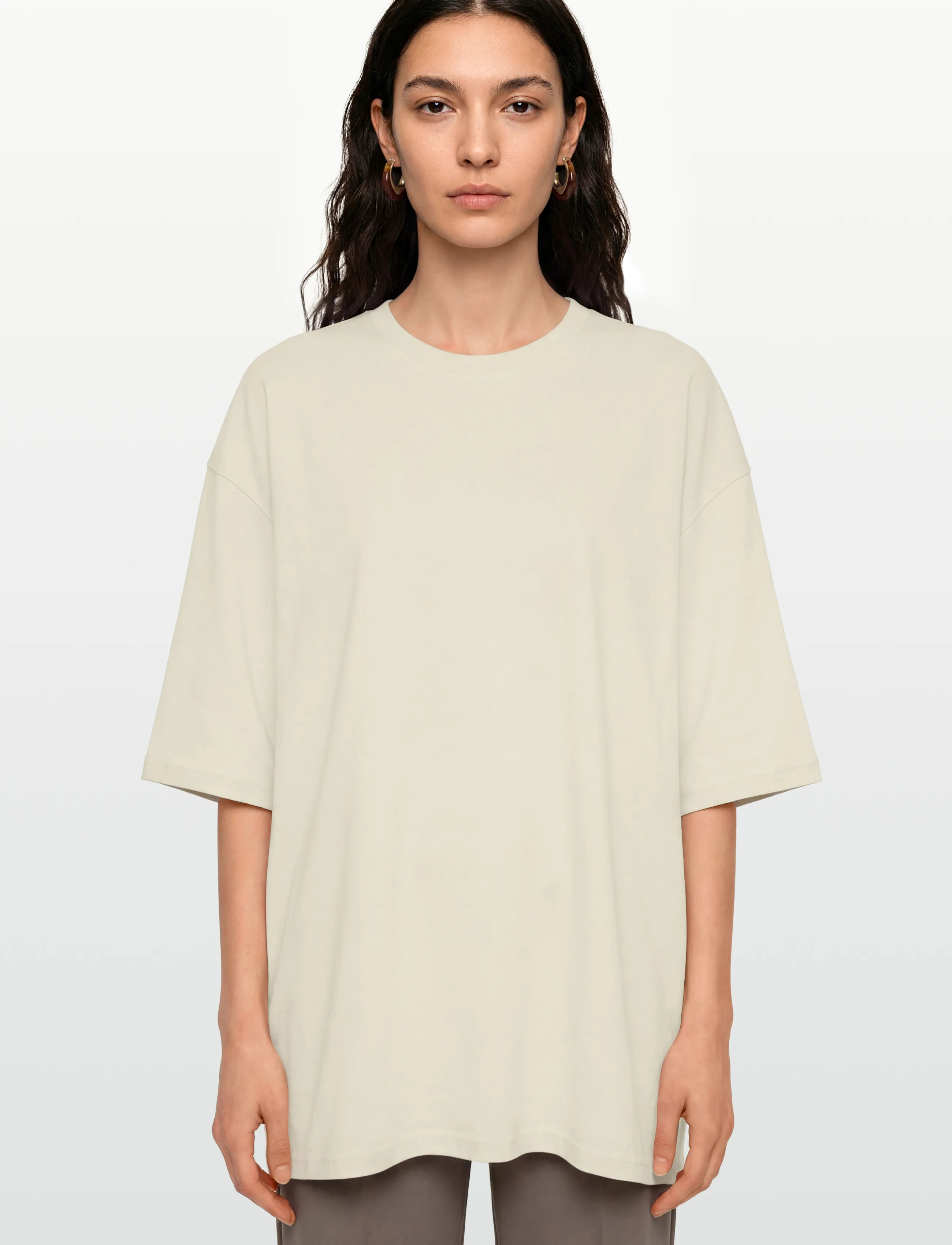 Planet Nusa - Curb1 Tee - sportinės palaidinukės - cream white - 3