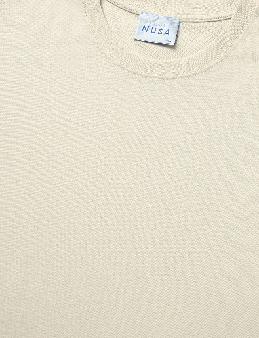 Planet Nusa - Curb1 Tee - t-shirts - cream white - 5