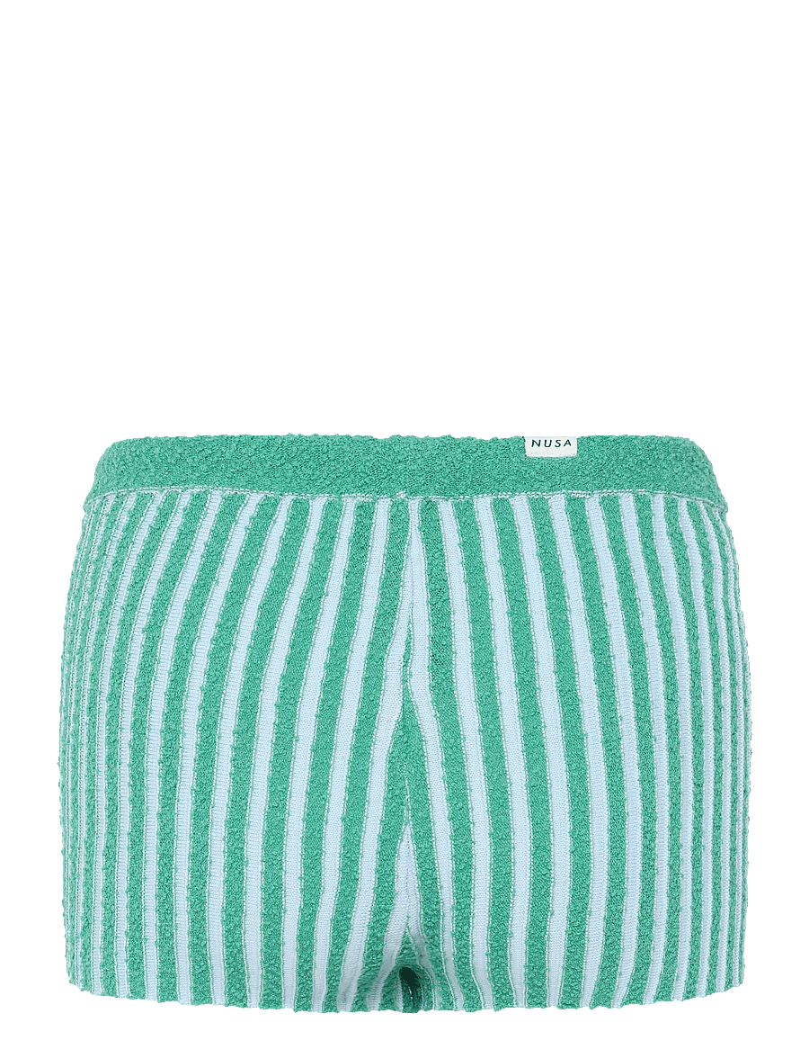 Planet Nusa - Curl1 Shorts - freizeit shorts - green/placid blue - 1