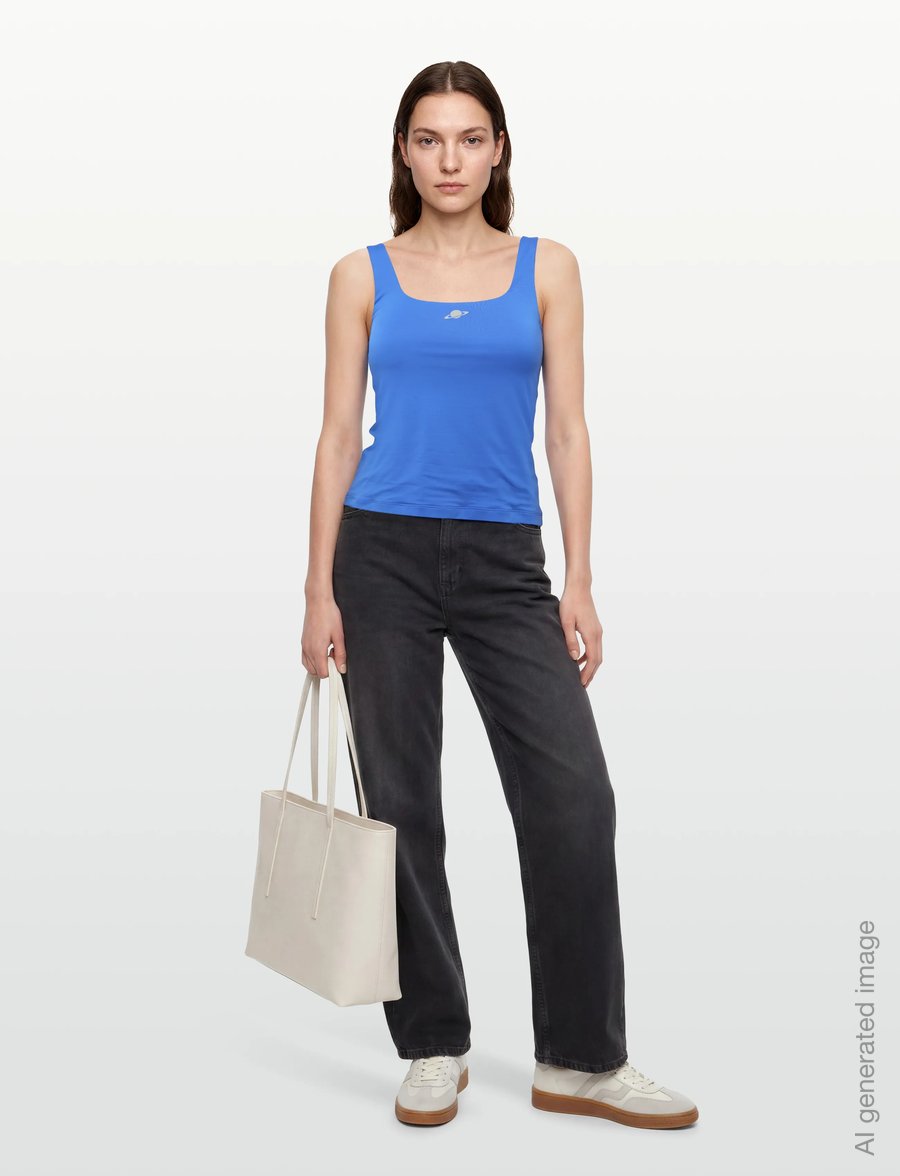 Planet Nusa - Everyday1 Top - crop-tops - blue babe - 0