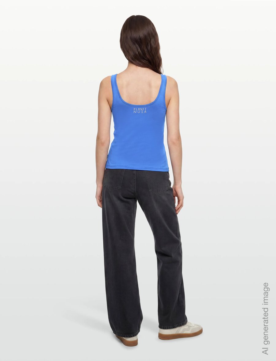 Planet Nusa - Everyday1 Top - crop-tops - blue babe - 4