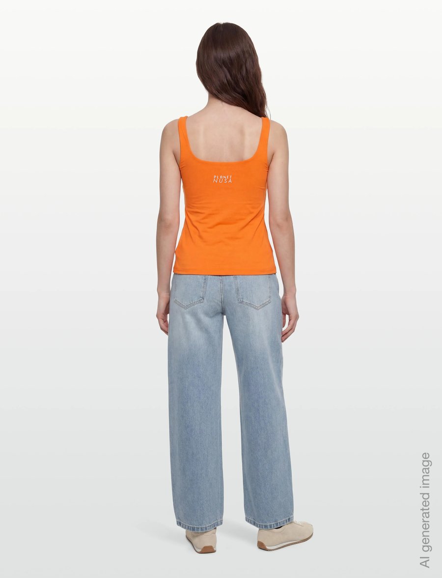 Planet Nusa - Everyday1 Top - crop-tops - orange - 4
