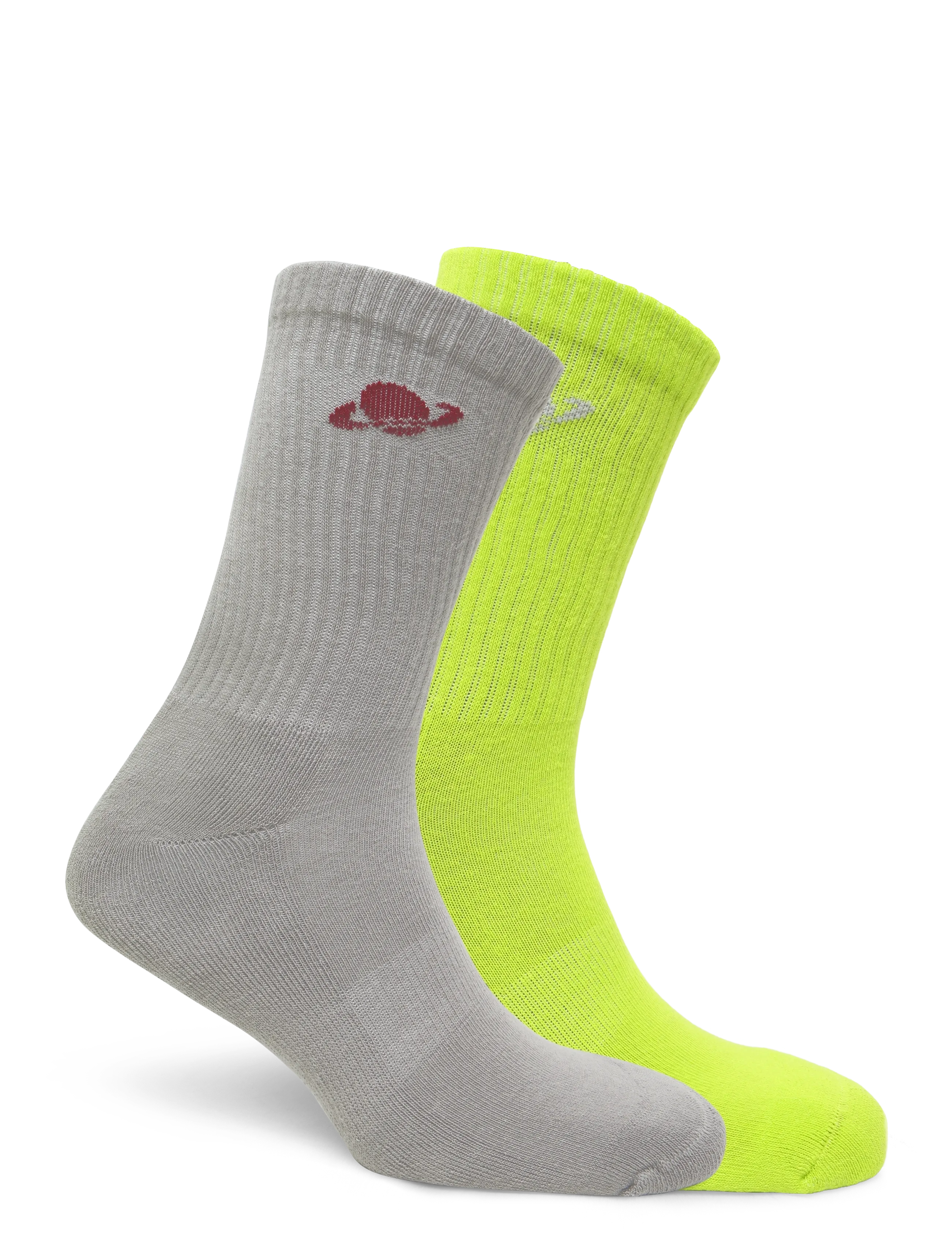 Planet Nusa - Everyday Socks 2-Pack - laveste priser - lime green/grey combo - 1