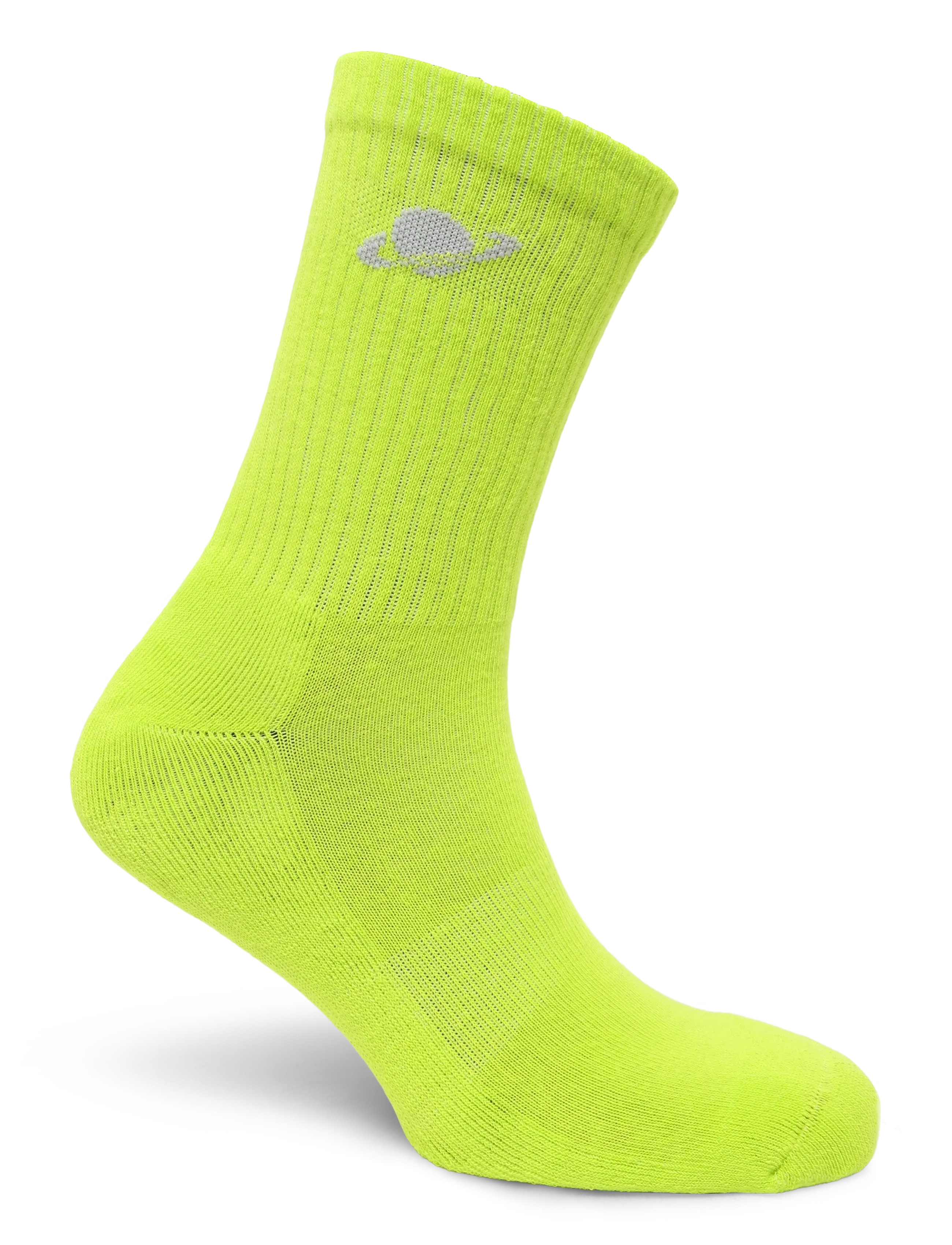 Planet Nusa - Everyday Socks 2-Pack - lime green/grey combo - 3