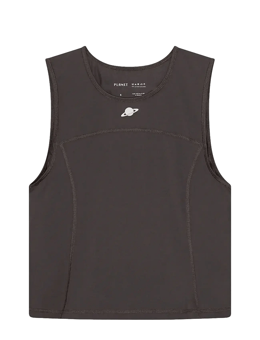 Planet Nusa - Fit1 Top - crop-tops - dark grey - 0