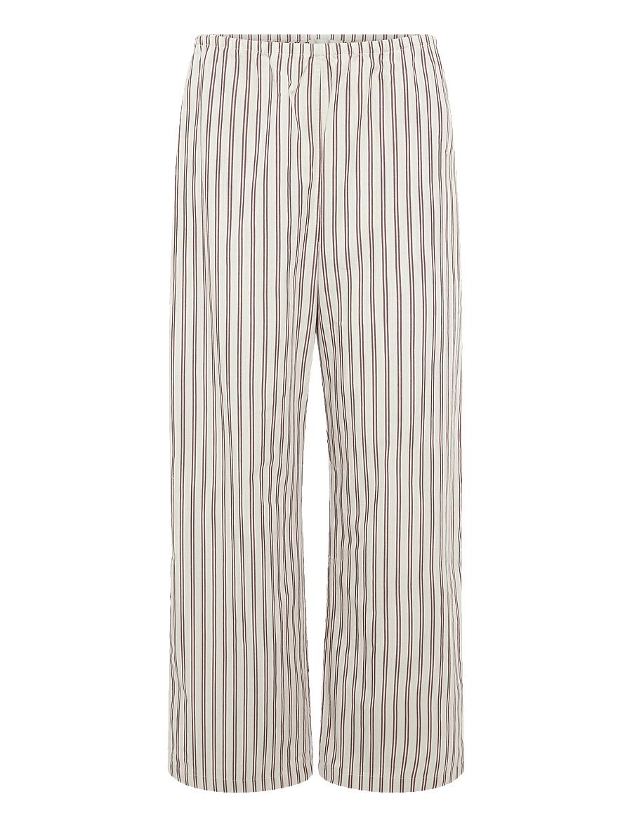 Planet Nusa - Fuji1 Pants - casual - sand/berry red - 1