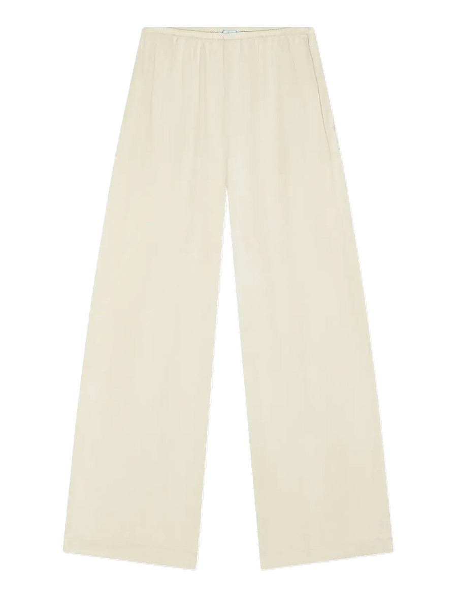 Planet Nusa - Fuji1 Pants Satin - dark sand - 0