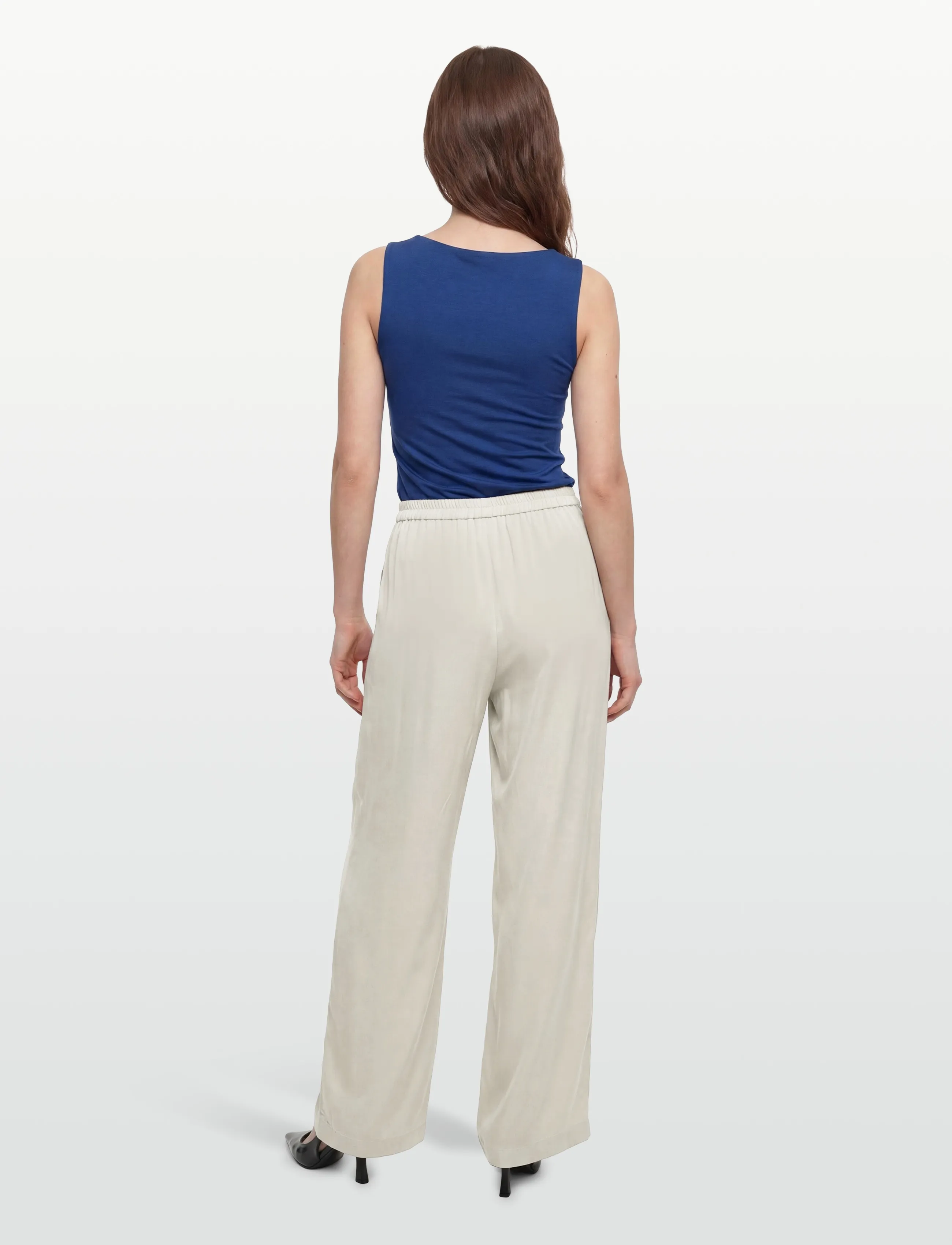 Planet Nusa - Fuji1 Pants Satin - joggingbukser - dark sand - 4