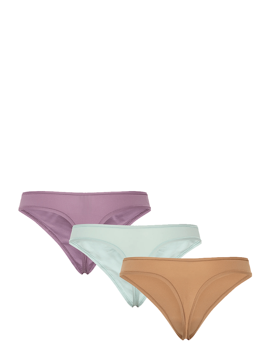 Planet Nusa - Goto1 Thong 3-Pack - unterwäsche & socken - dusty purple/minty green/caramel - 1