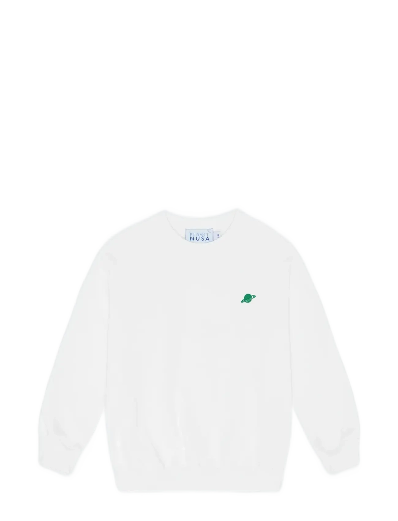 PLANET NUSA Junior1 Sweat Weiß - 110-116 - Kinder