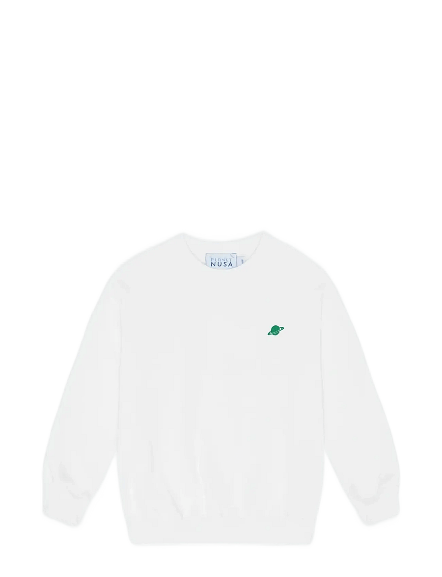Planet Nusa - Junior1 Sweat - white/green - 0