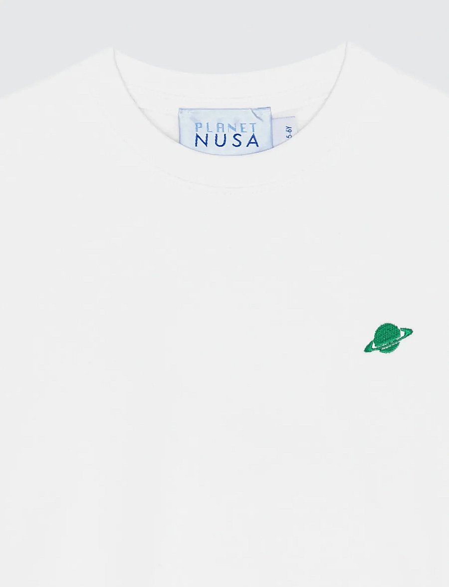 Planet Nusa - Junior1 Sweat - white/green - 2
