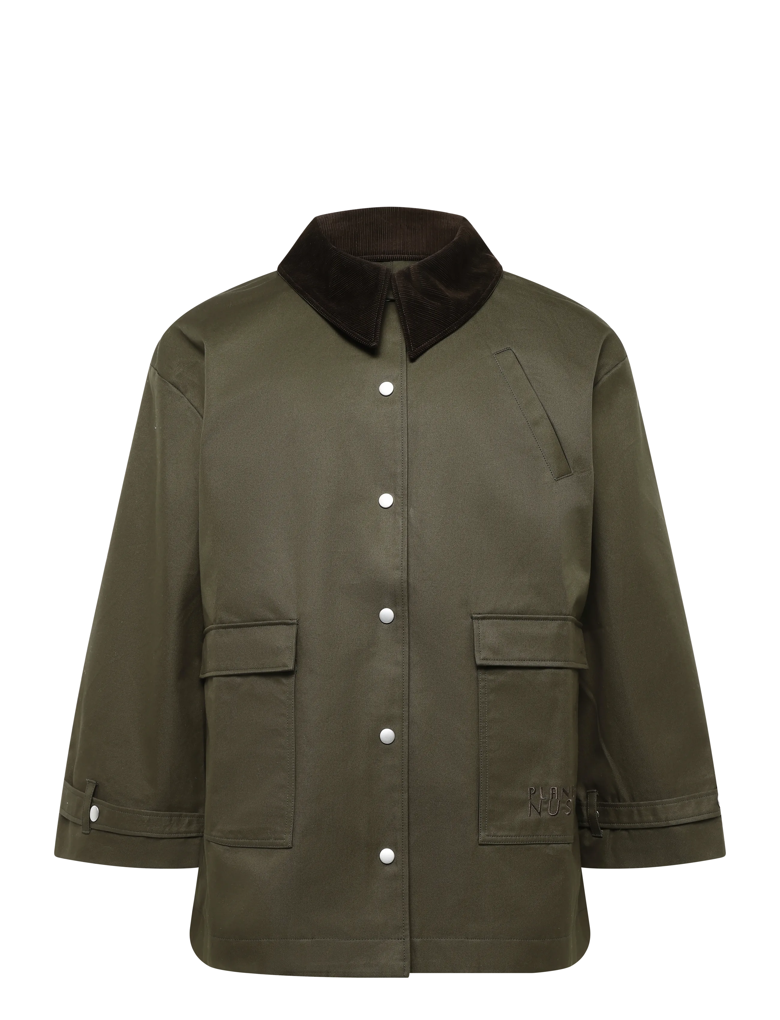 Planet Nusa Lodge1 Coat - Jakker - DARK OLIVE GREEN / khaki/green