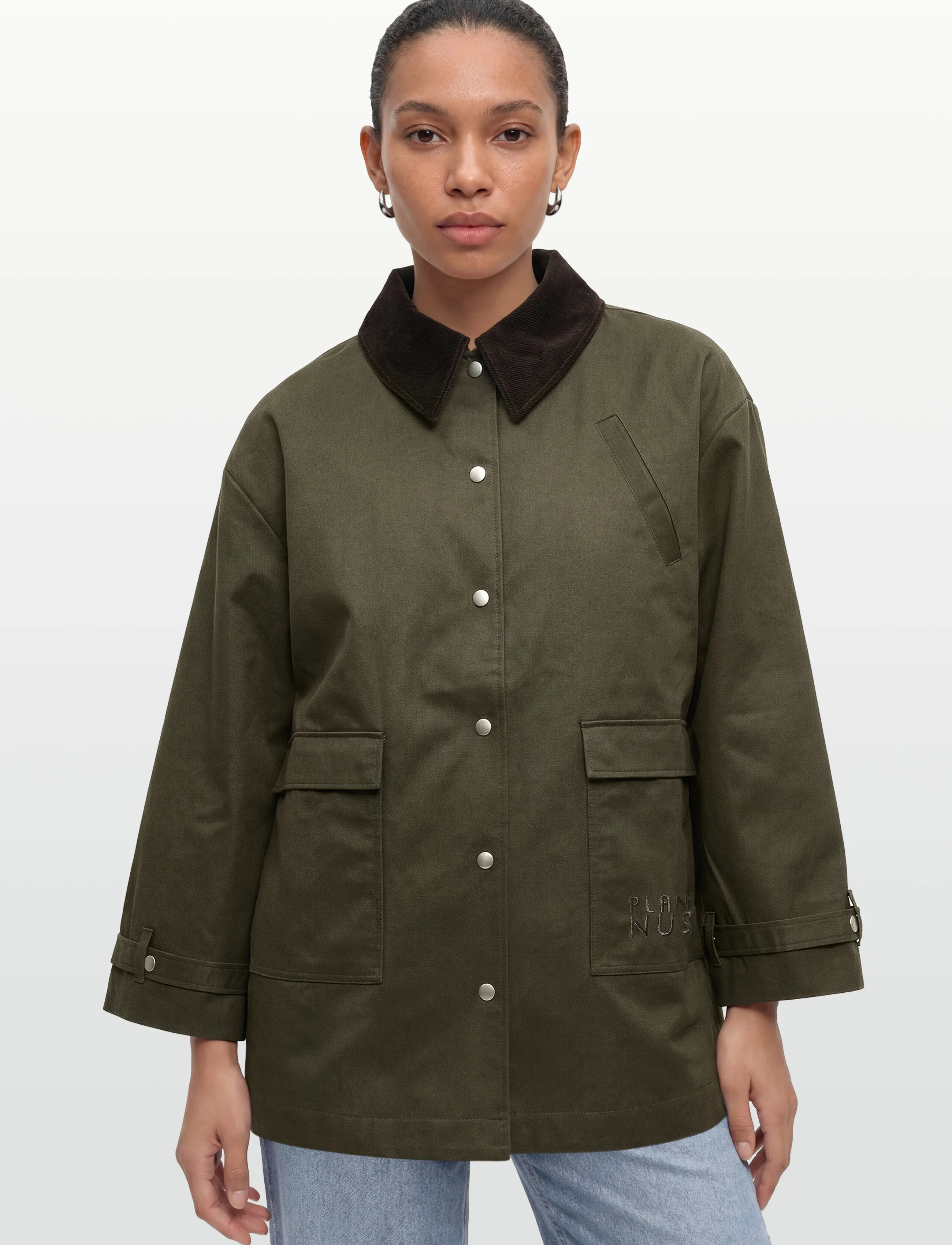 Planet Nusa - Lodge1 Coat - jakker - dark olive green - 3