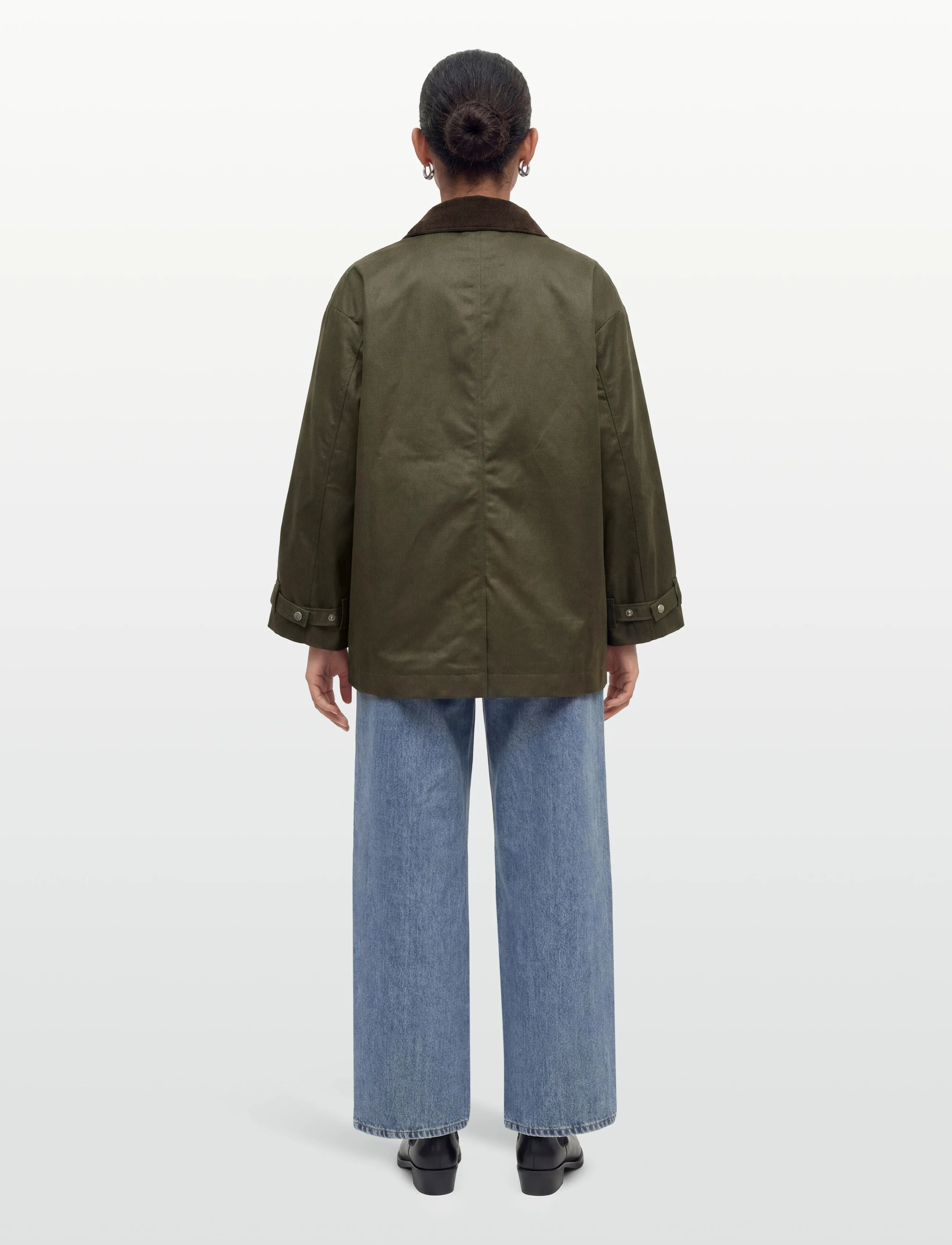 Planet Nusa - Lodge1 Coat - jakker - dark olive green - 4