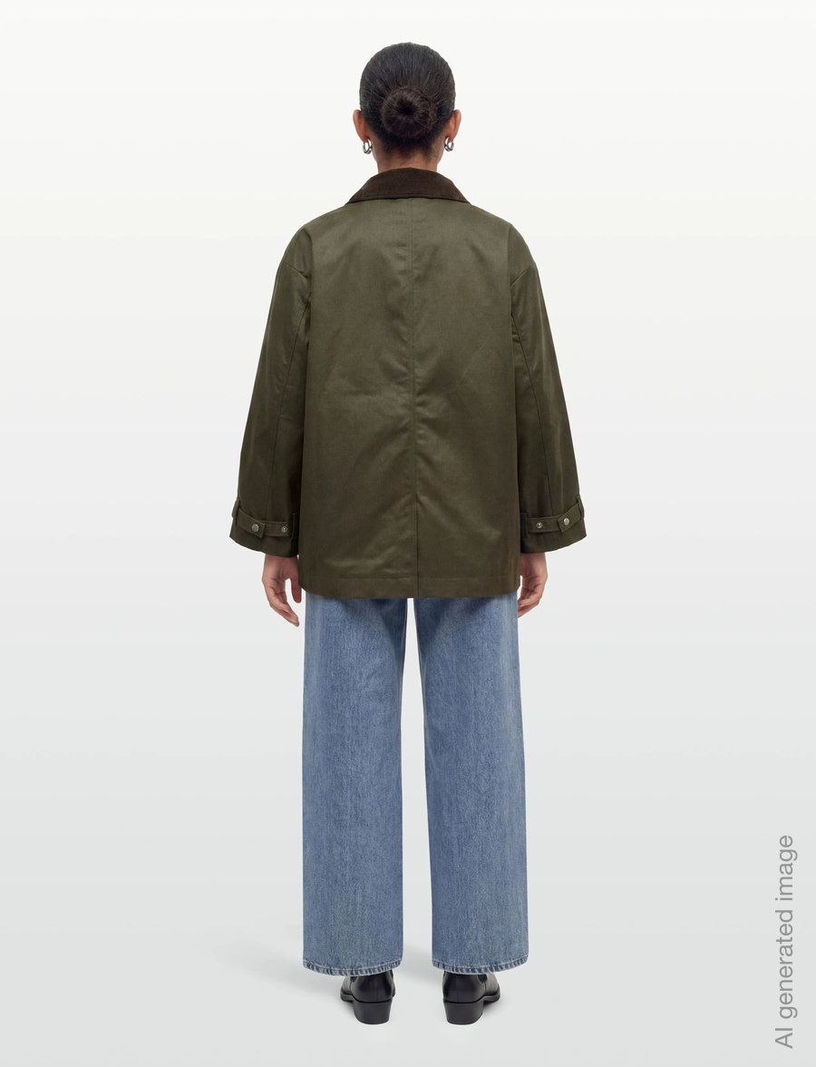 Planet Nusa - Lodge1 Coat - freizeitjacken - dark olive green - 4