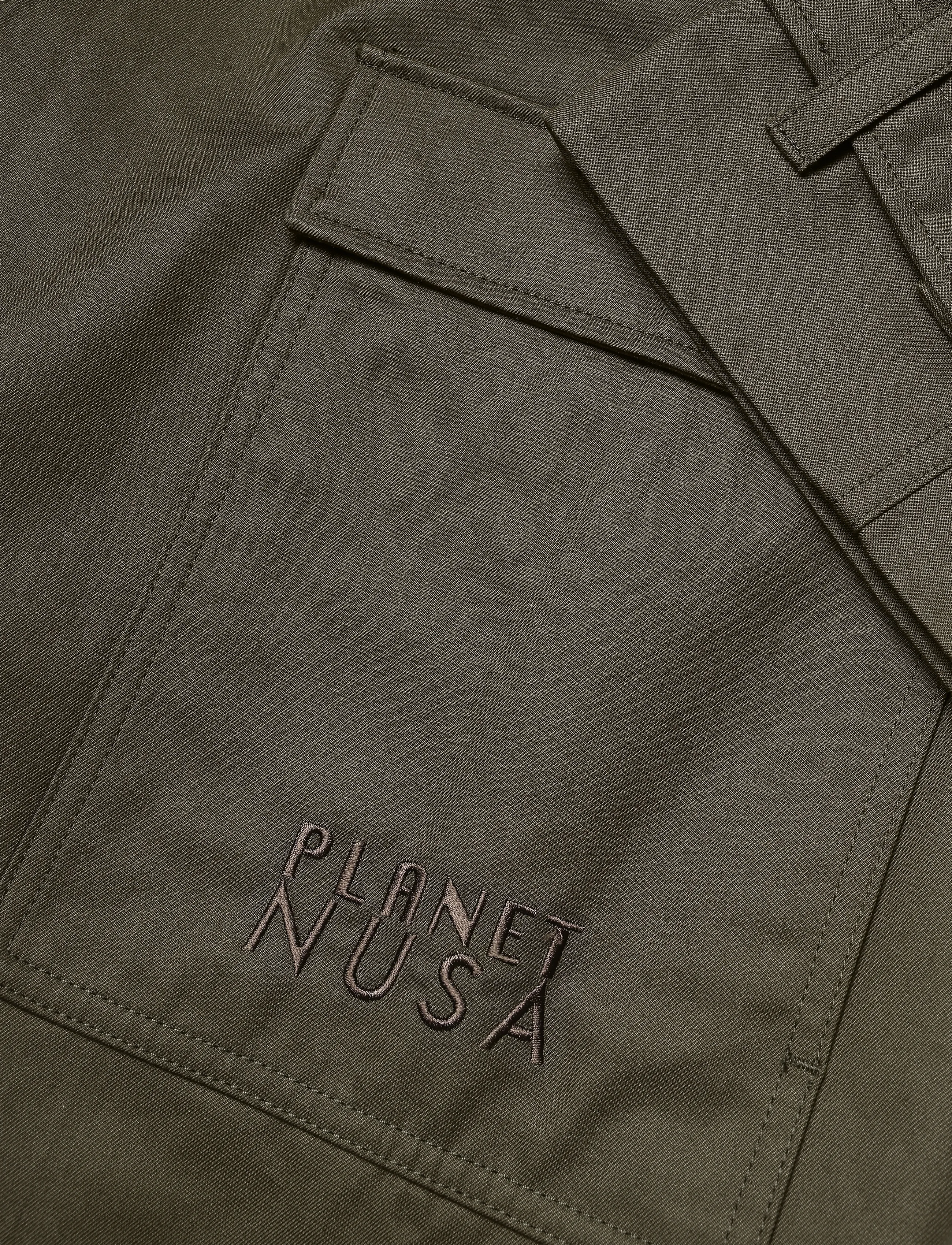 Planet Nusa - Lodge1 Coat - kvinder - dark olive green - 5