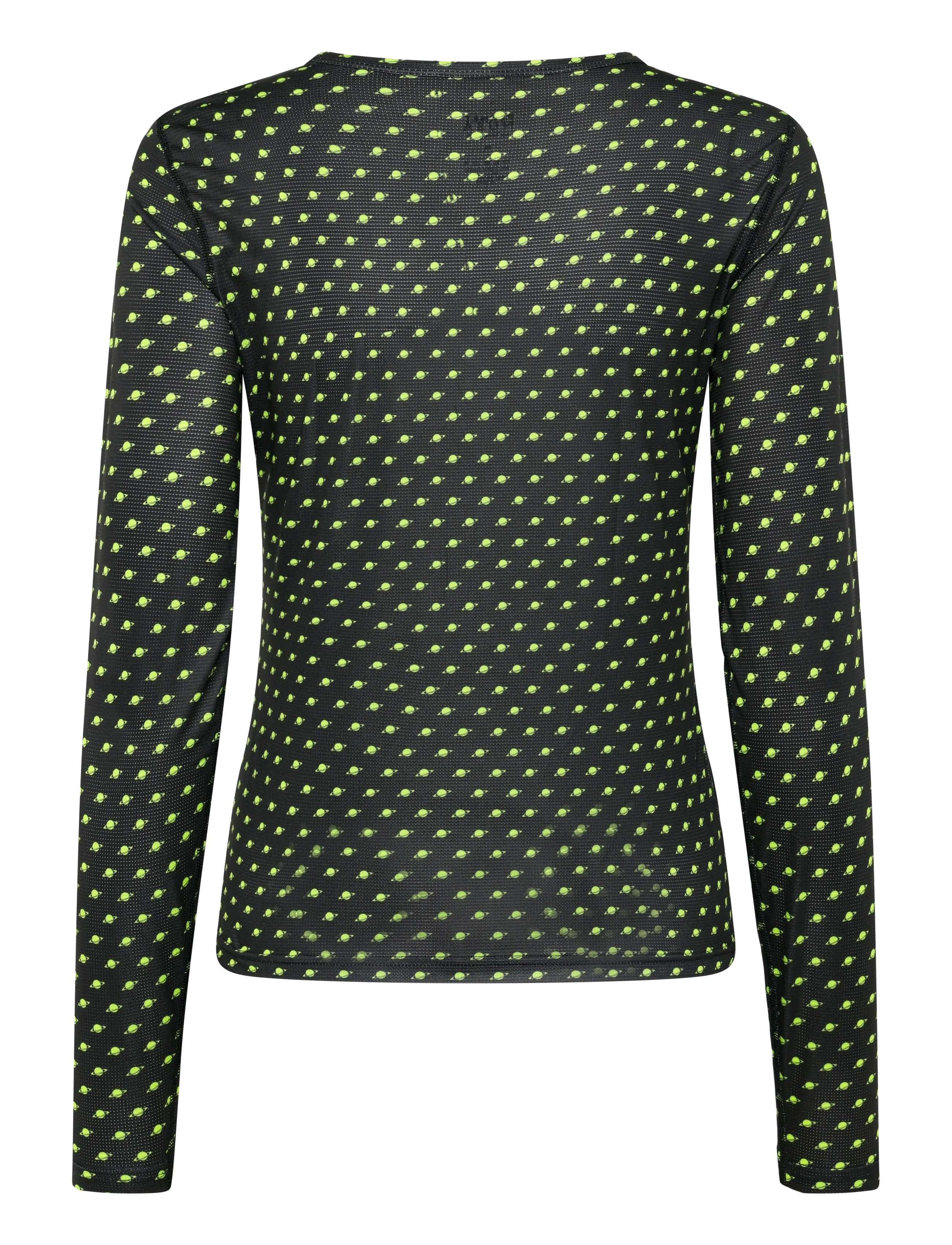 Planet Nusa - LS2 Air Long Sleeve - langærmede overdele - black/neon planets - 1