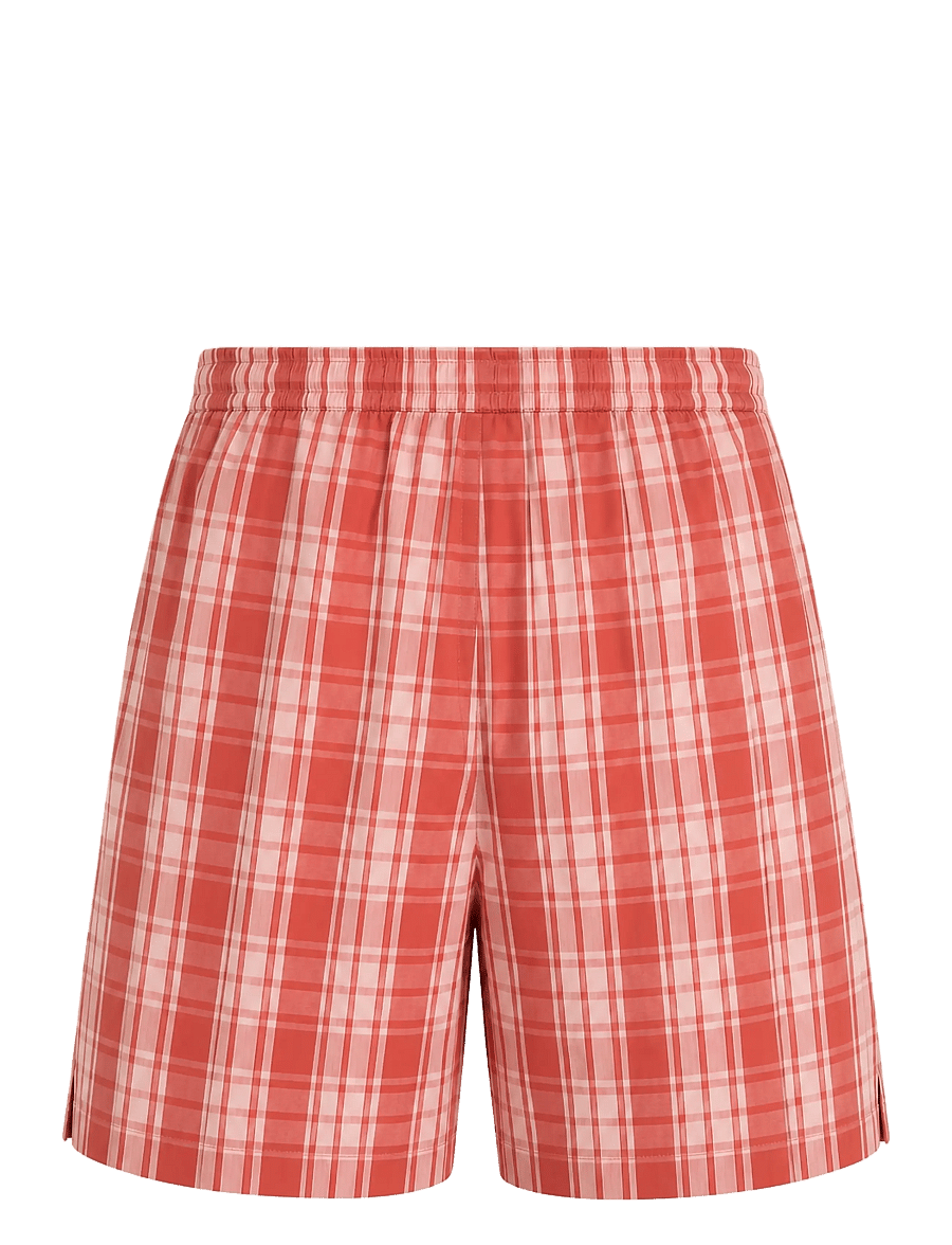 Planet Nusa - Milan1 Shorts Long - freizeit shorts - orange spice check - 1