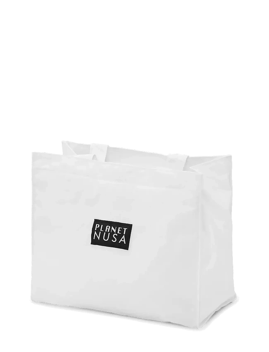 Planet Nusa - Mini Gym Bag Nylon - tote bags - white - 0