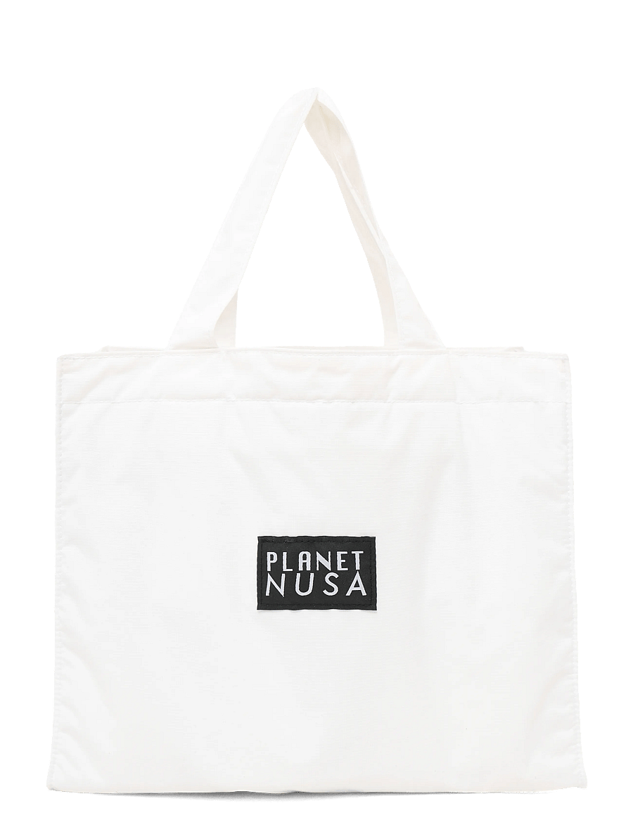 Planet Nusa - Mini Gym Bag Nylon - white - 0