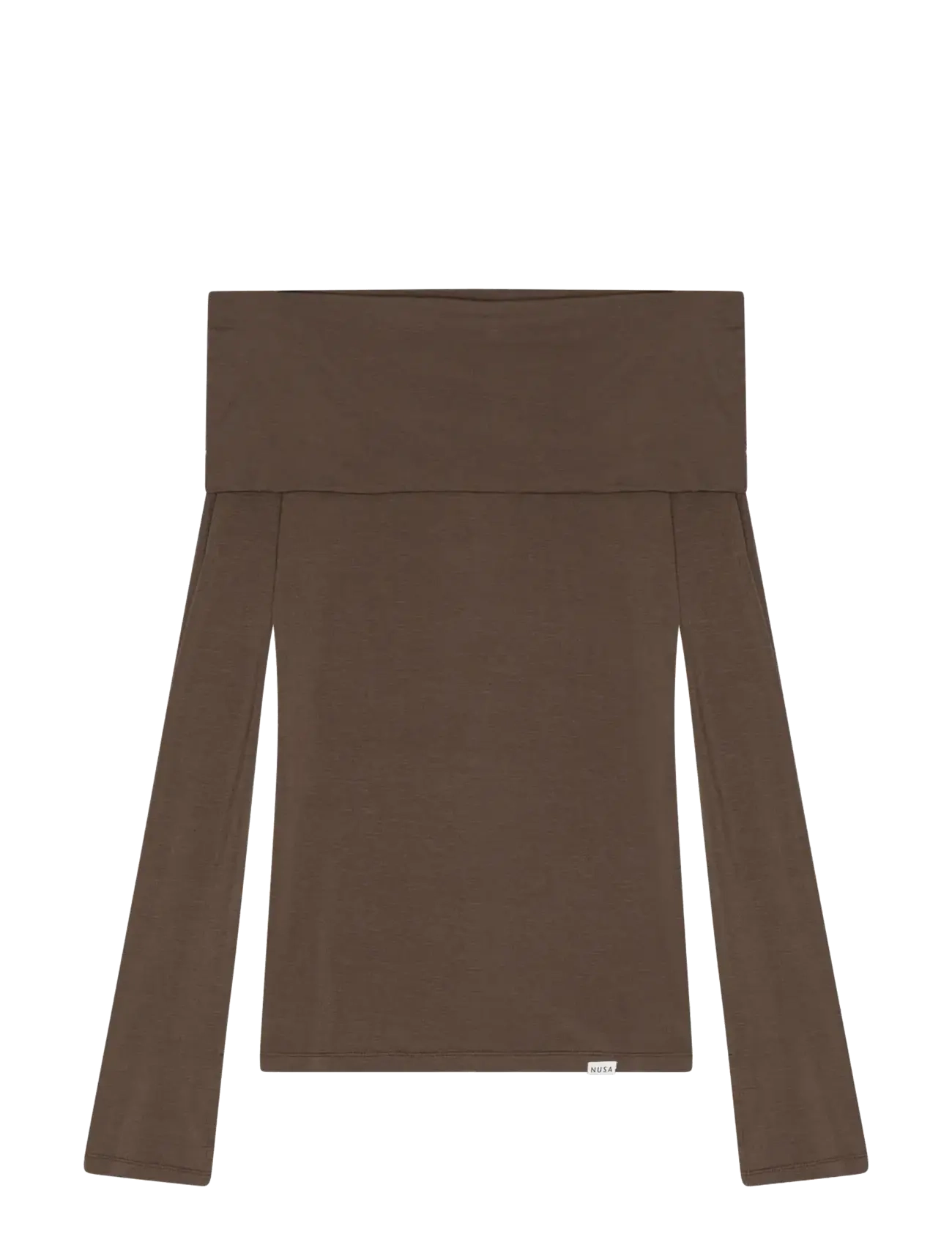Planet Nusa Nagoya1 Long Sleeve - T-Shirts & Tops - CHOCOLATE BROWN / brown