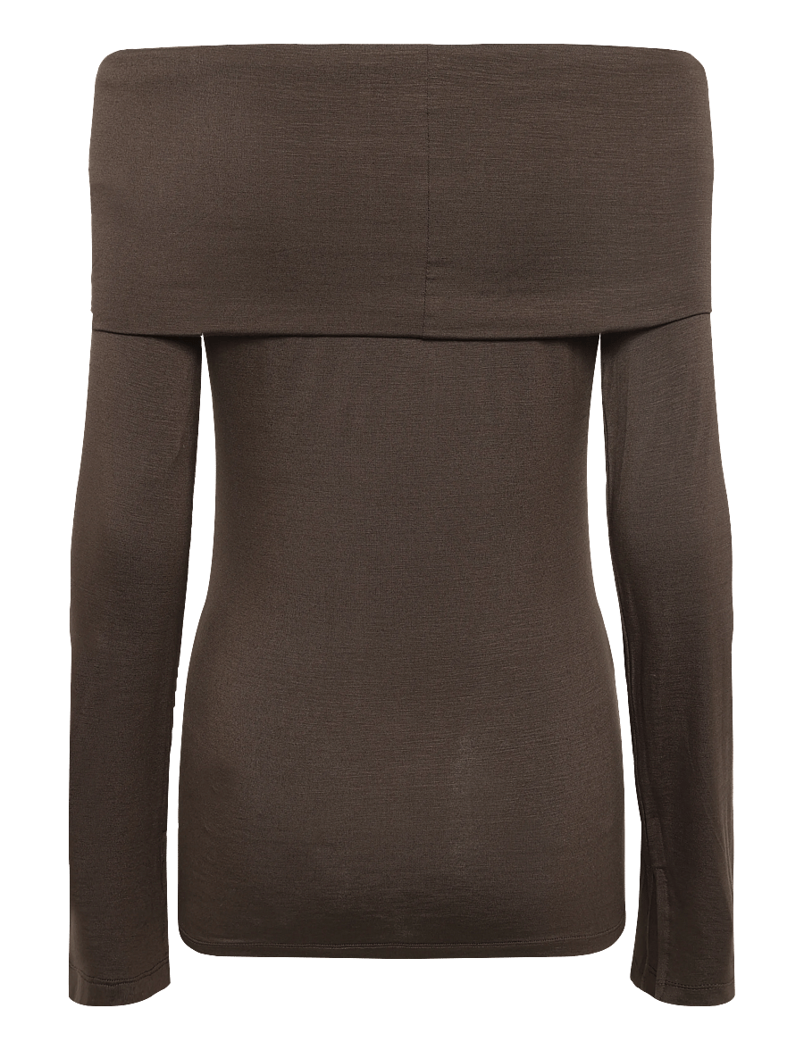Planet Nusa - Nagoya1 Long Sleeve - langarmshirts - chocolate brown - 2