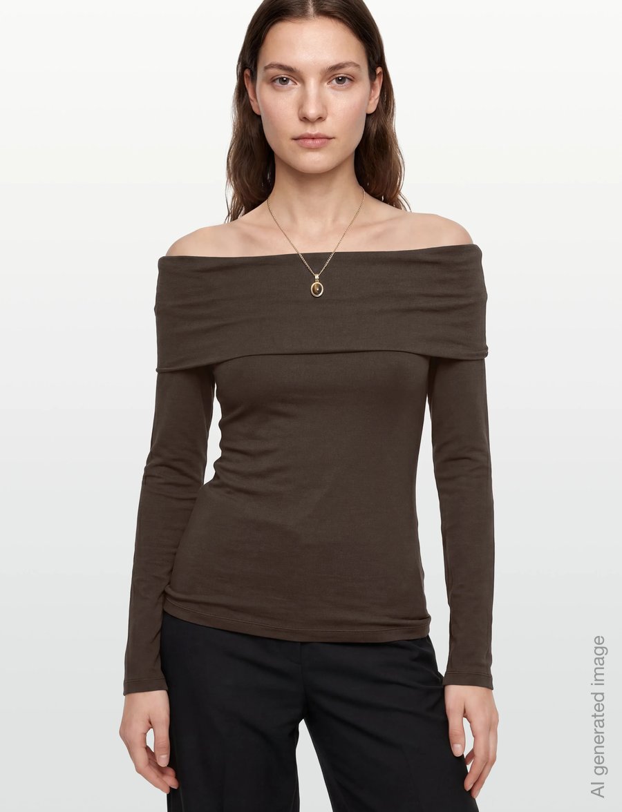Planet Nusa - Nagoya1 Long Sleeve - langarmshirts - chocolate brown - 3