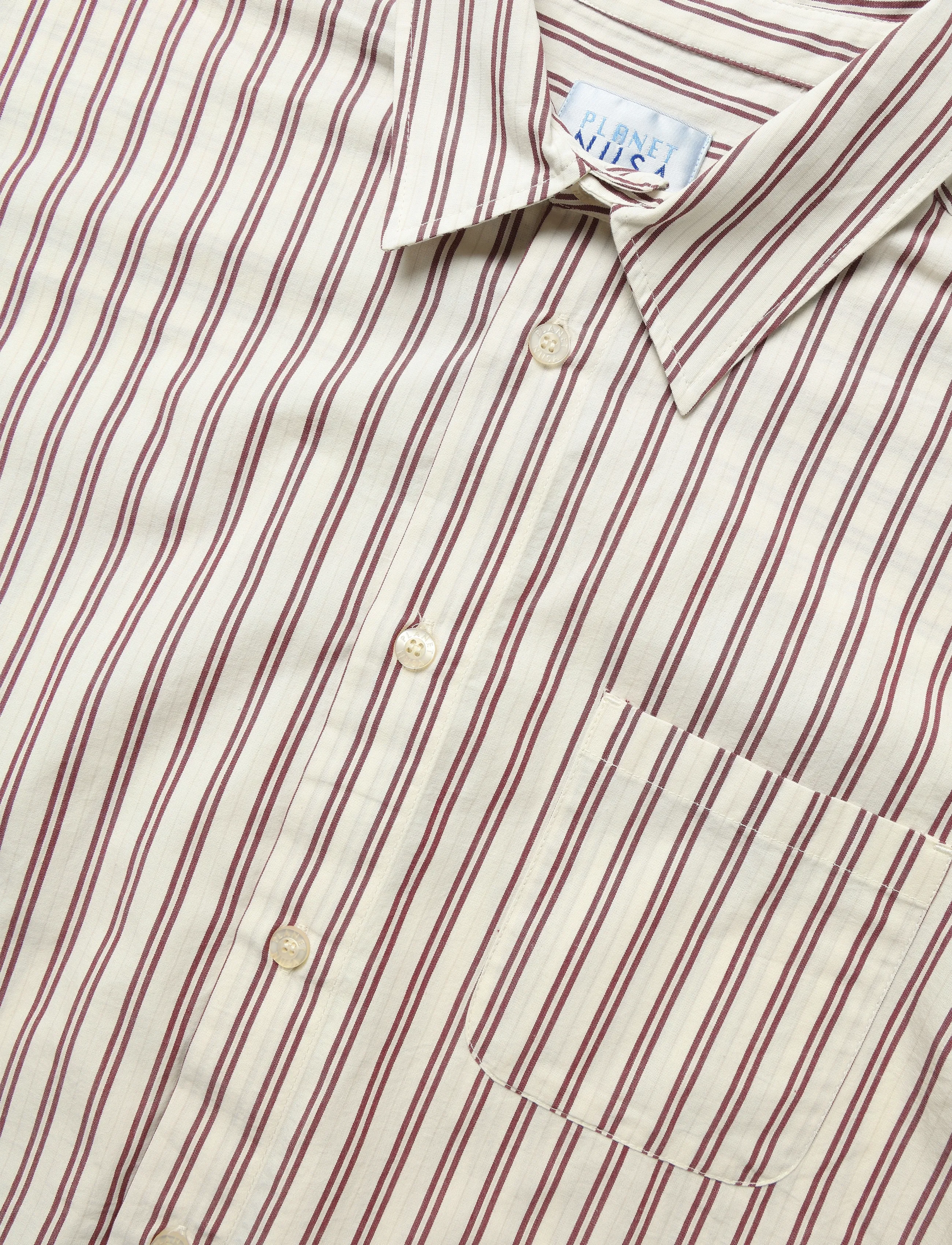 Planet Nusa - Nara1 Shirt - langærmede skjorter - sand/berry red - 5
