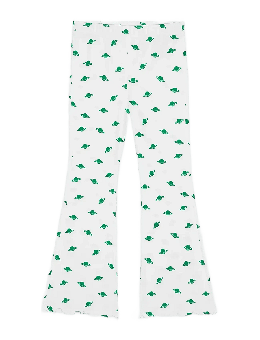 Planet Nusa - Neptune1 Pants - retuusid - white/green - 0