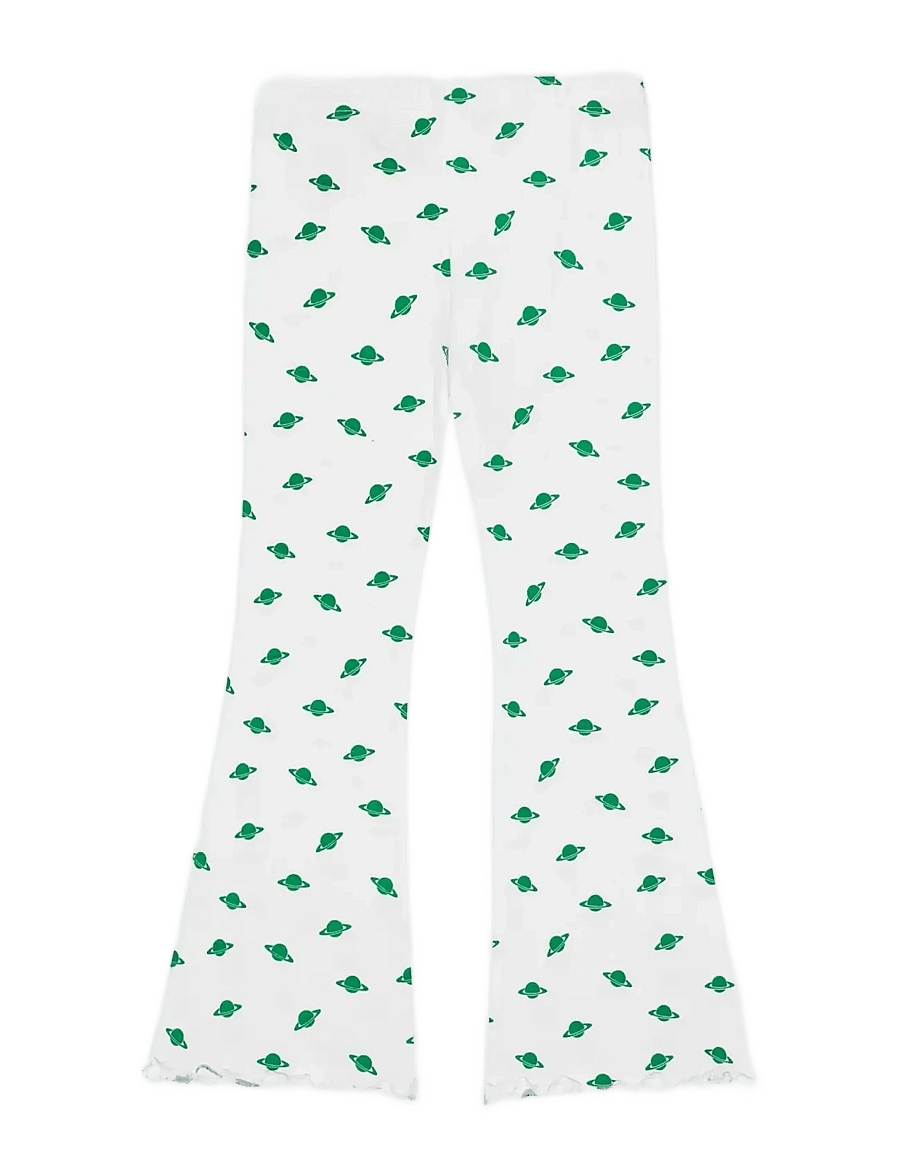 Planet Nusa - Neptune1 Pants - retuusid - white/green - 1
