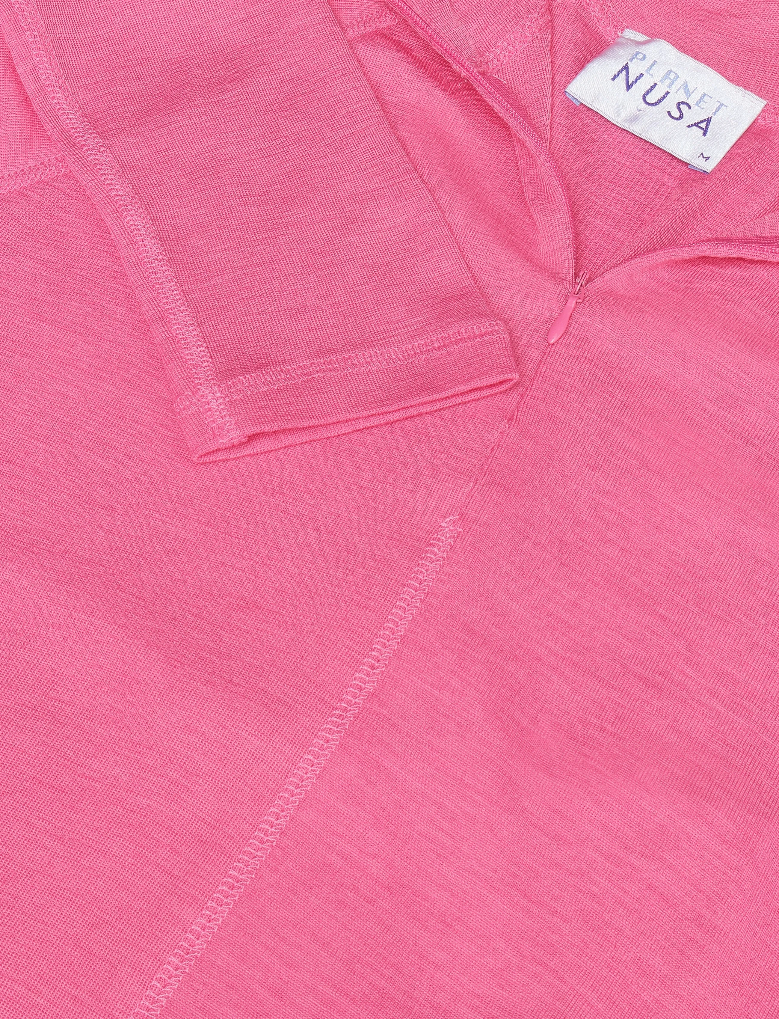 Planet Nusa - Offpiste1 Wool Long Sleeve - overtøj - bubblegum pink - 2