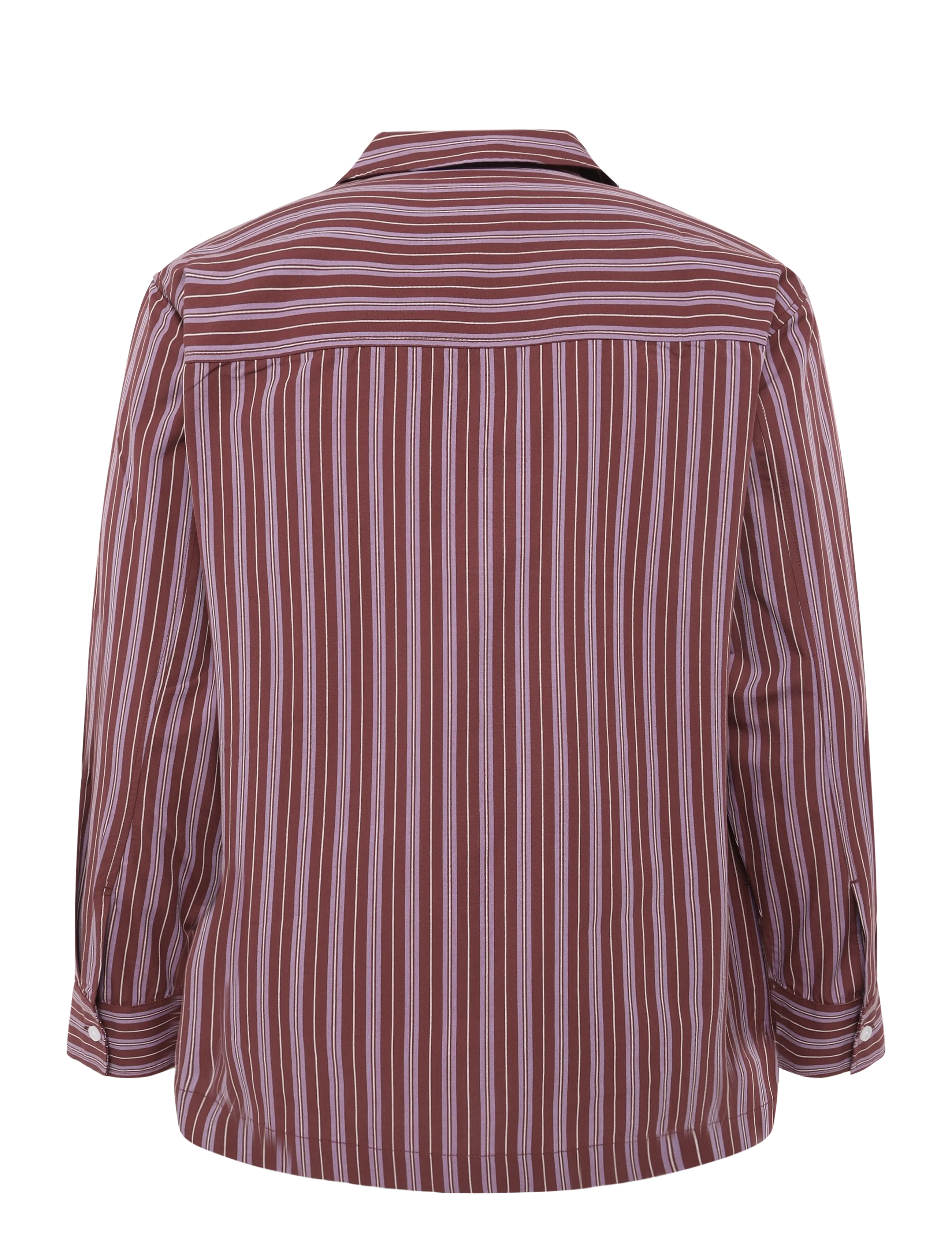 Planet Nusa - Out & About1 Shirt - langærmede skjorter - purple/red stripe - 1