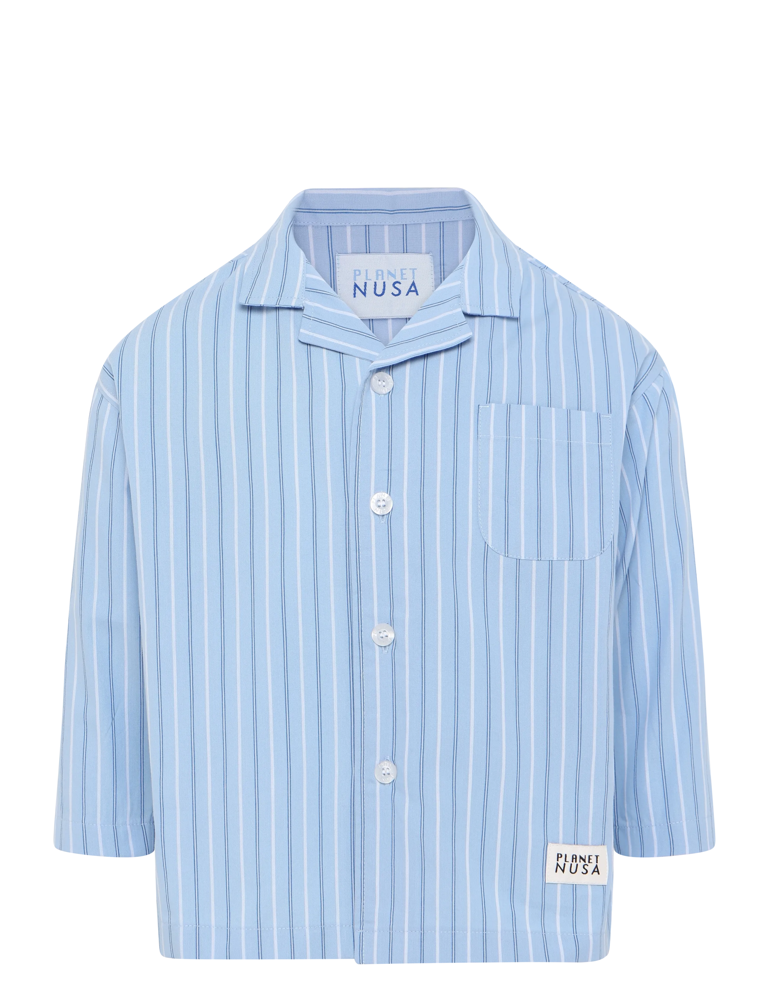 PLANET NUSA Out & About1 Shirt Junior Blau - 104-110 - Kinder