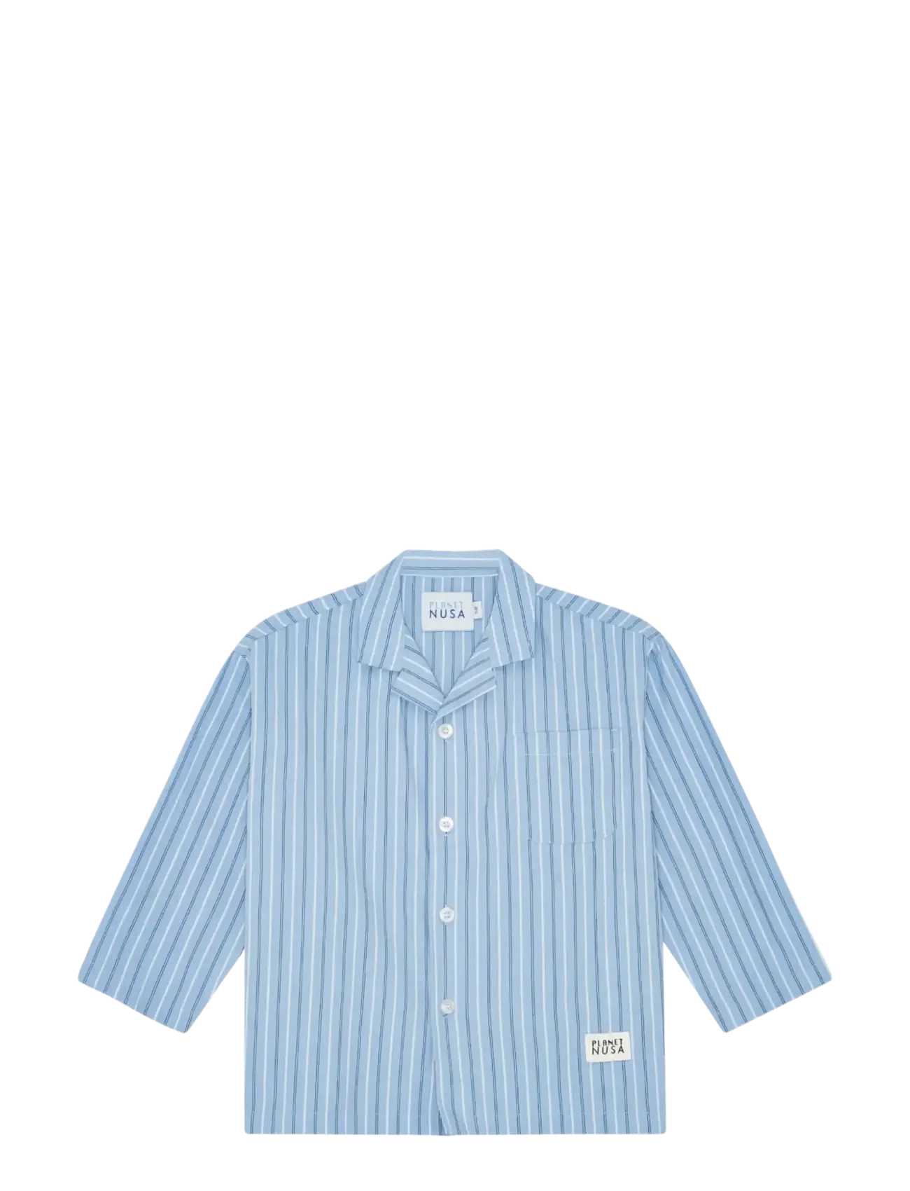 Planet Nusa Out & About1 Shirt Junior - Overdele - CLEAN BLUE STRIPES / blue
