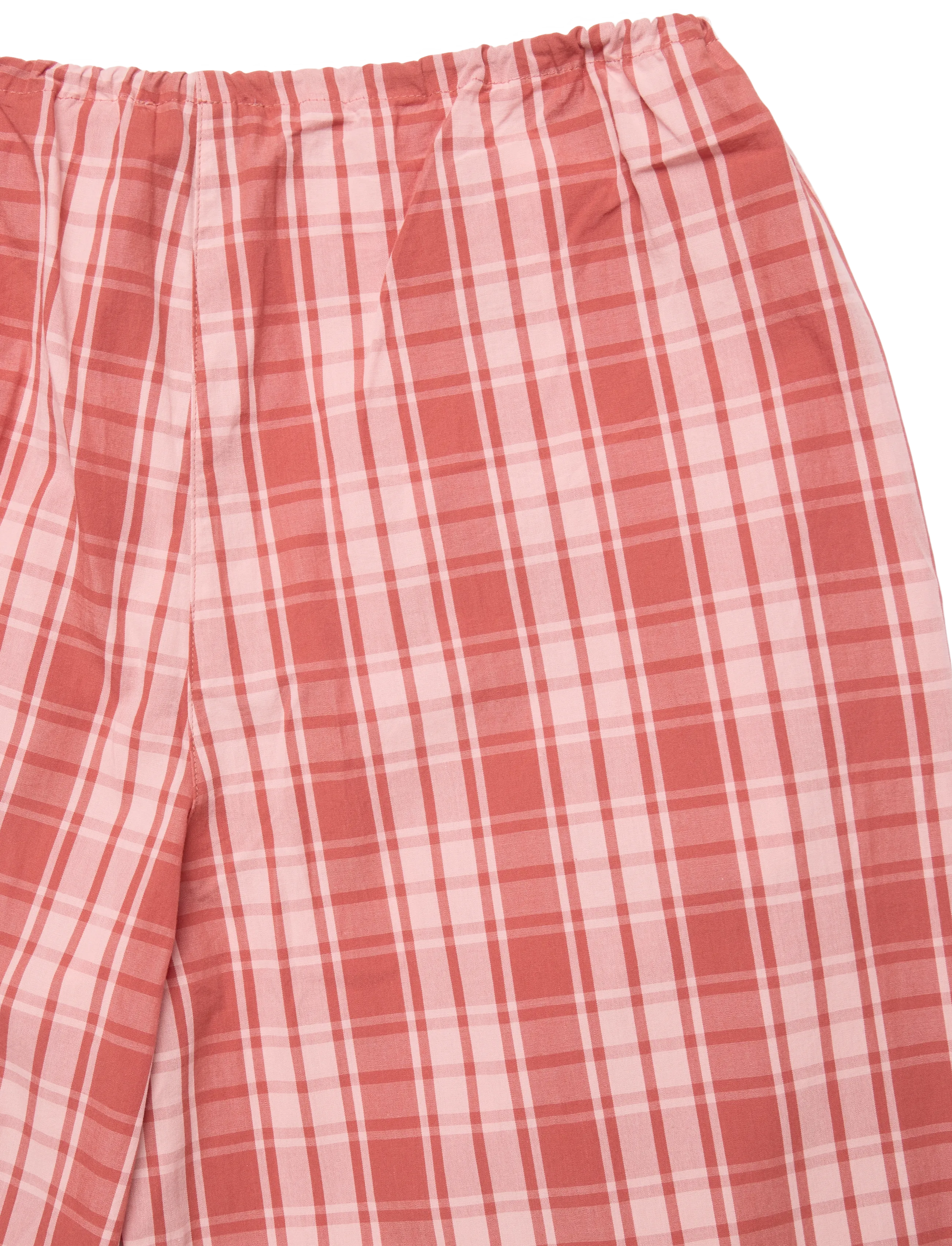 Planet Nusa - Parachute1 Pants Poplin - joggingbukser - orange spice check - 5