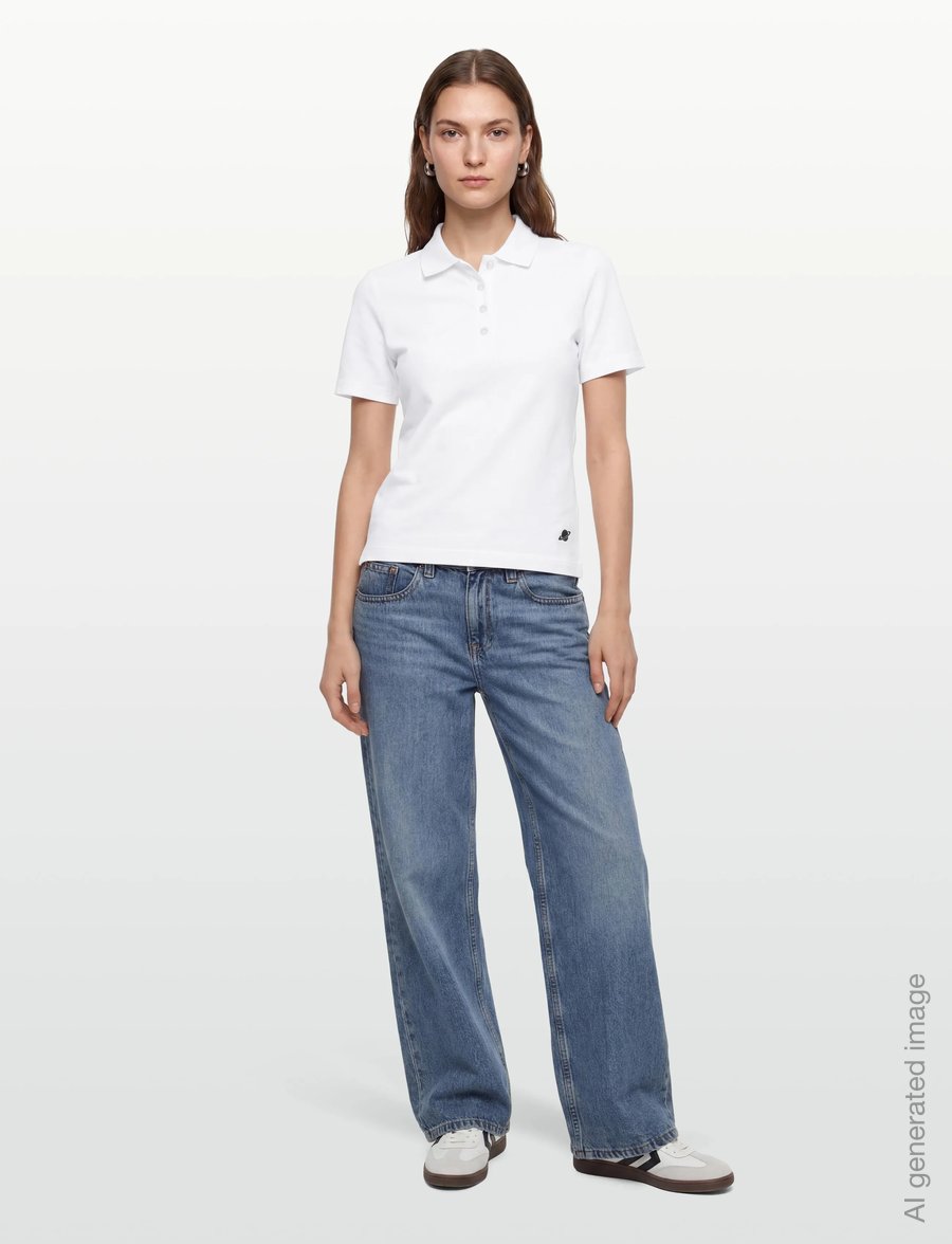 Planet Nusa - Piquet1 Short Sleeve - oberteile & t-shirts - white - 0