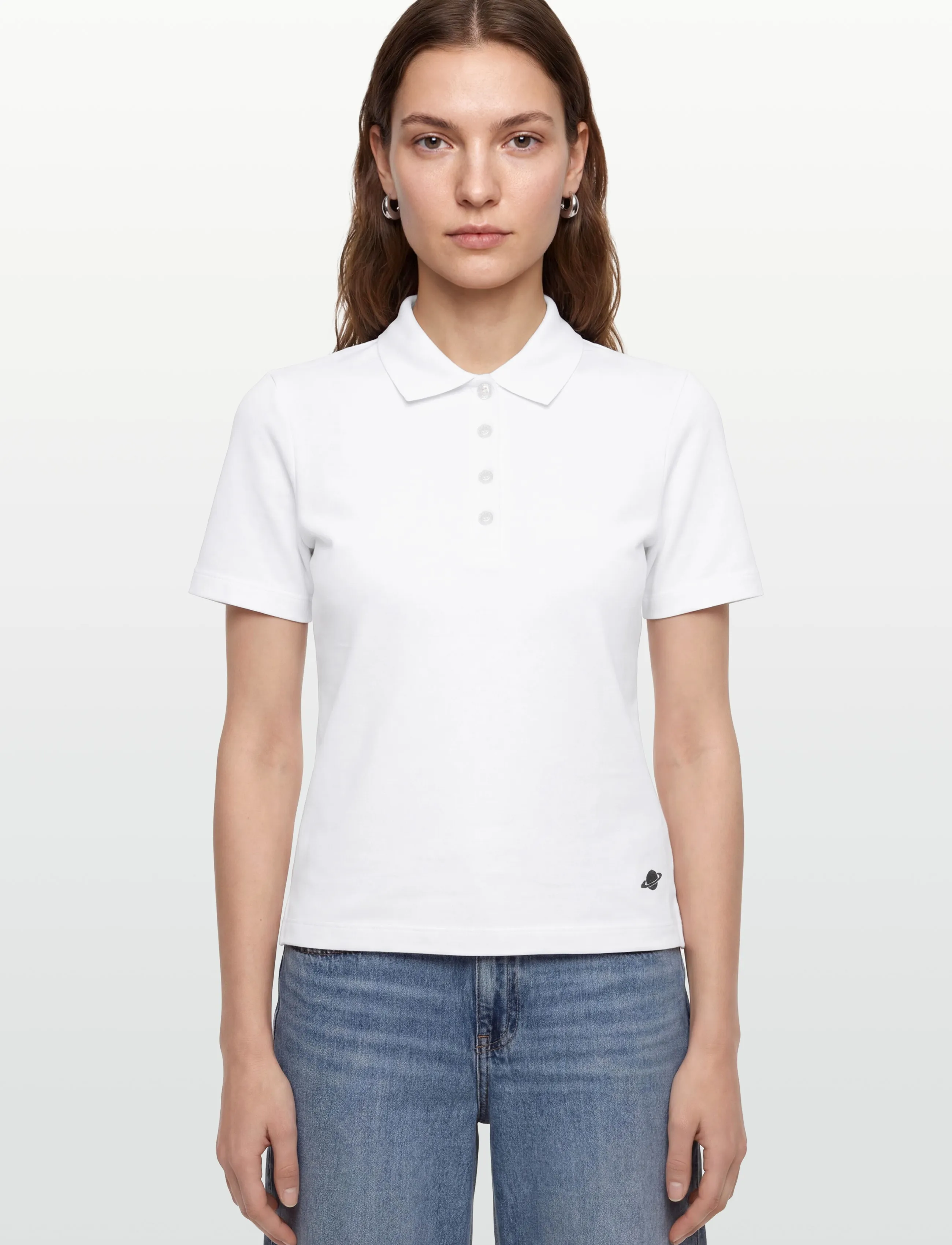 Planet Nusa - Piquet1 Short Sleeve - poloshirts - white - 3