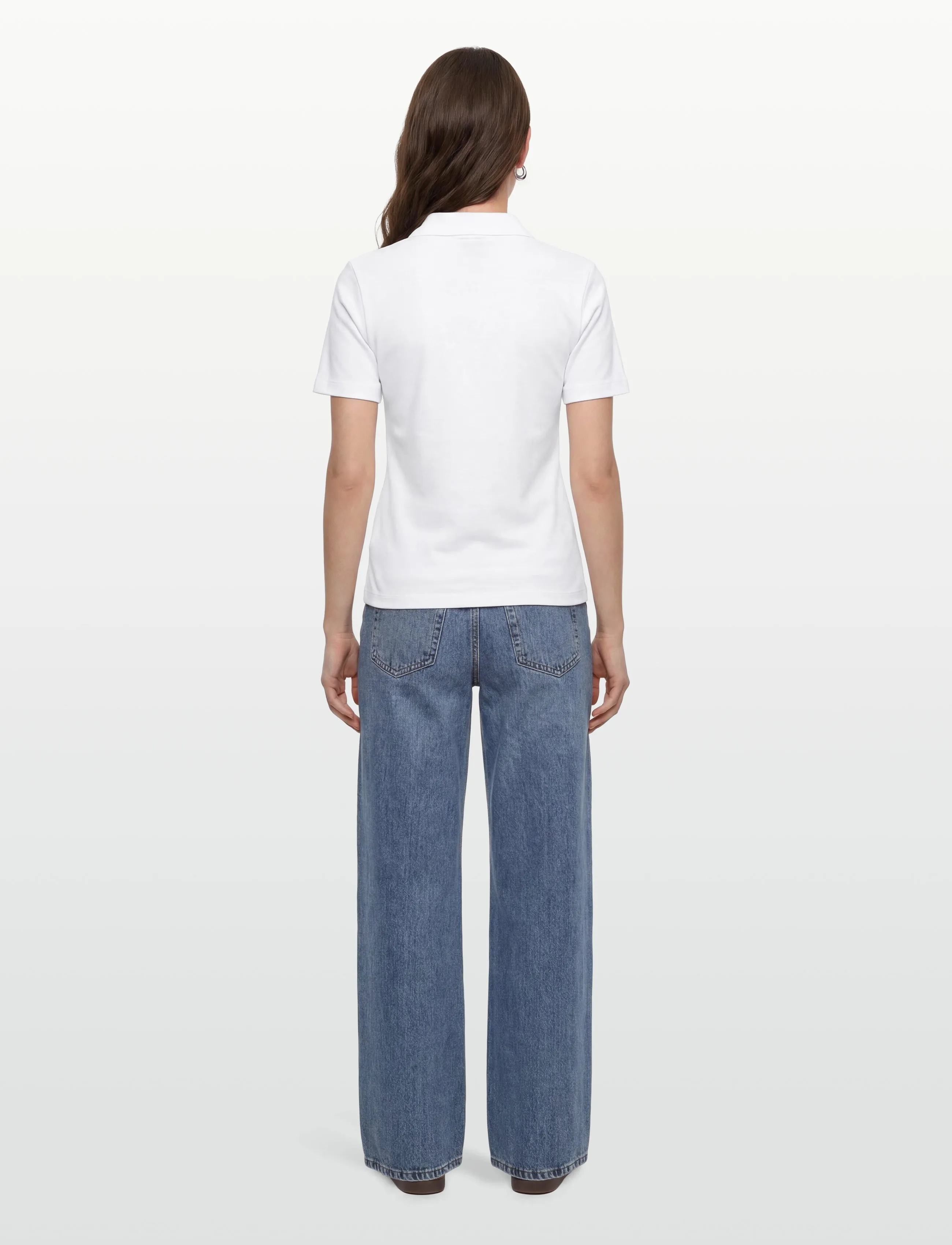Planet Nusa - Piquet1 Short Sleeve - poloshirts - white - 4