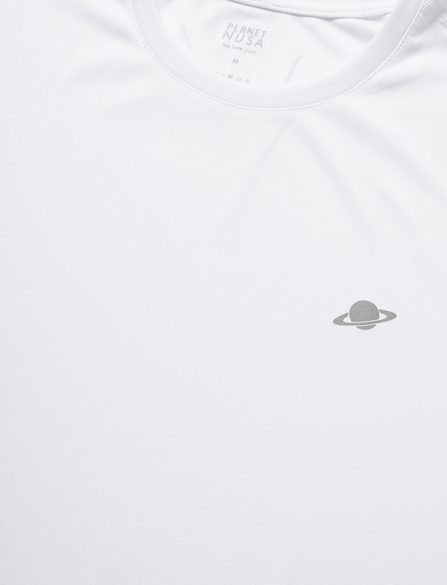 Planet Nusa - Pitch1 Tee Men's - bright white - 2