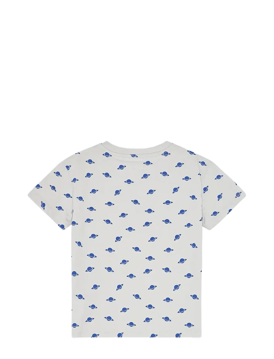 Planet Nusa - Pluto1 Tee - kurzärmelige - light grey/dazzling blue - 1