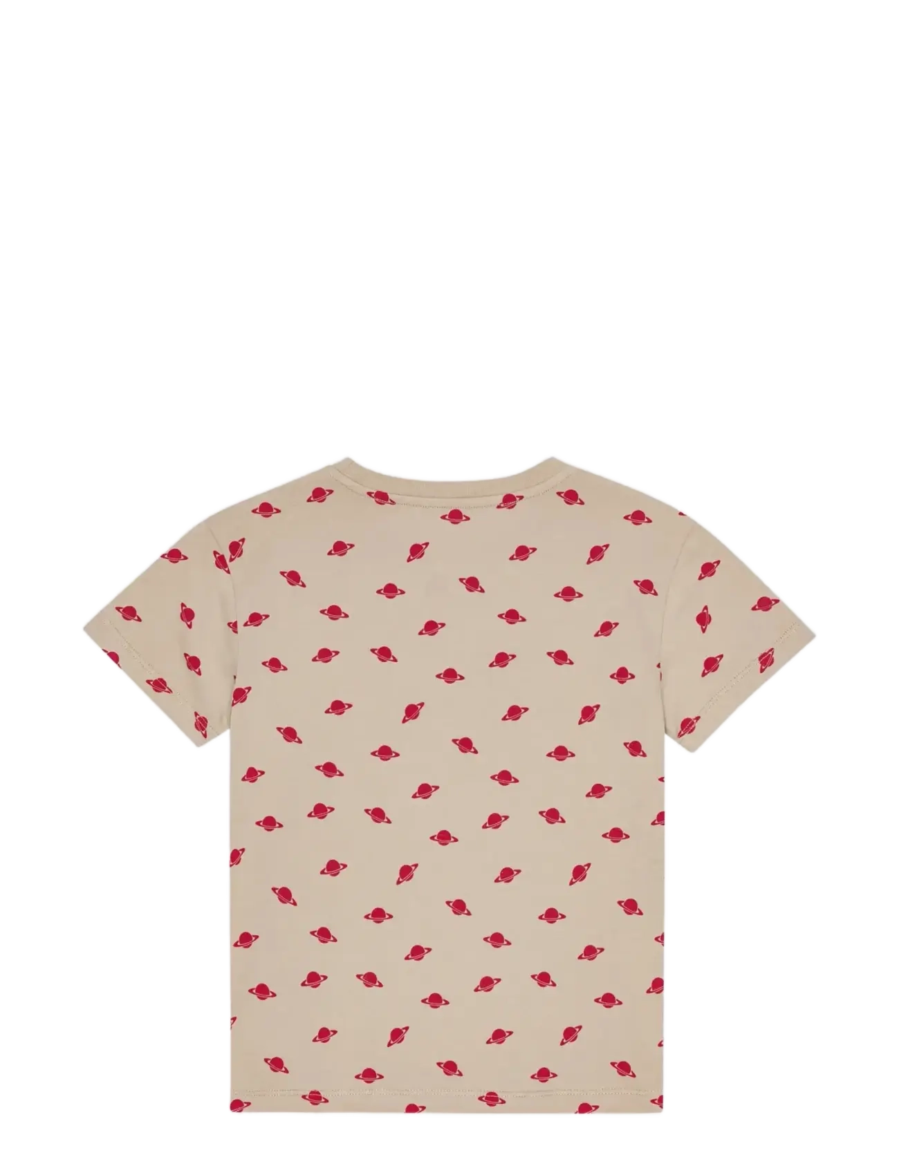 Planet Nusa - Pluto1 Tee - kurzärmelige - beige/red - 1
