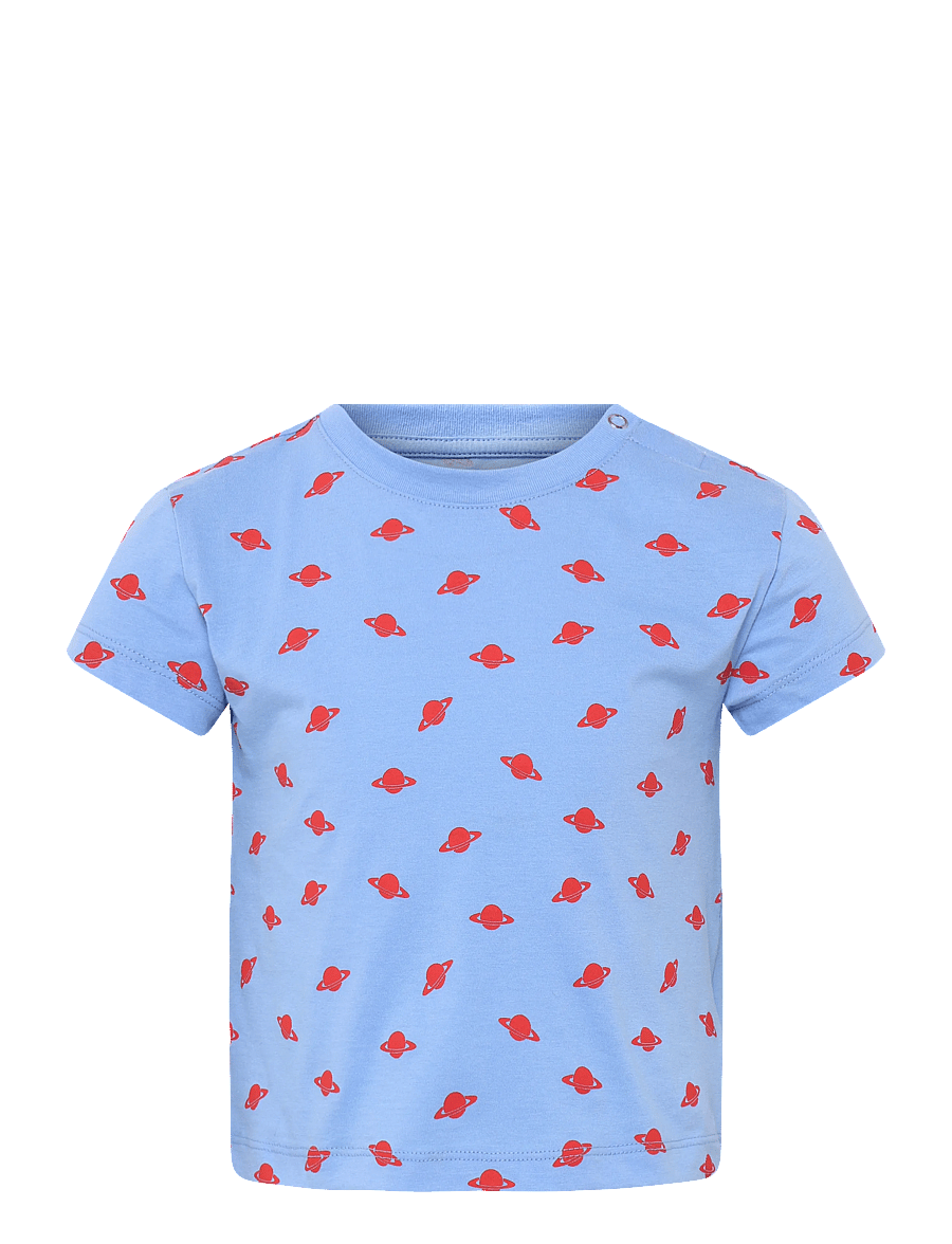 Planet Nusa - Pluto1 Tee - lühikeste varrukatega t-särgid - sky blue/red - 0