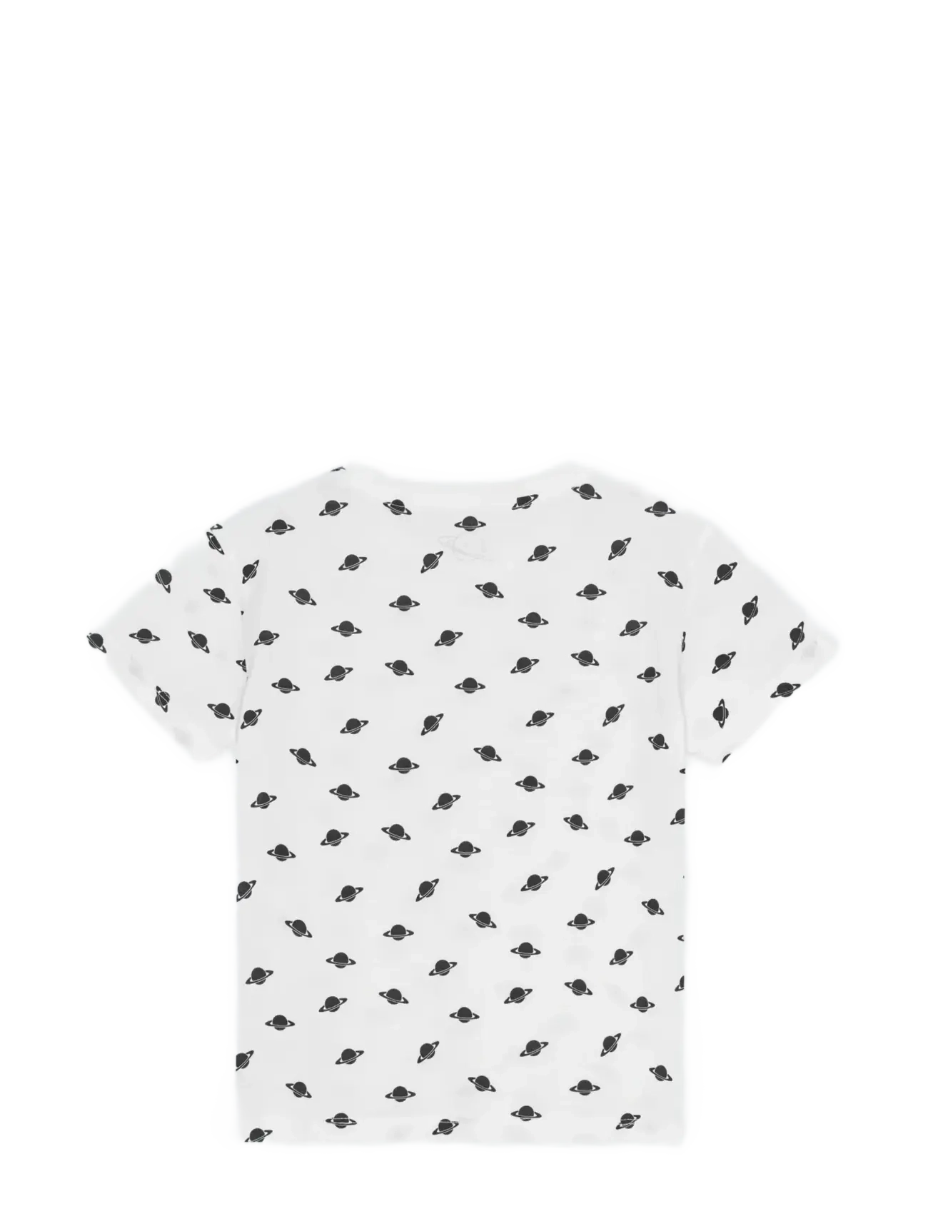 Planet Nusa - Pluto1 Tee - short-sleeved - white/black - 1