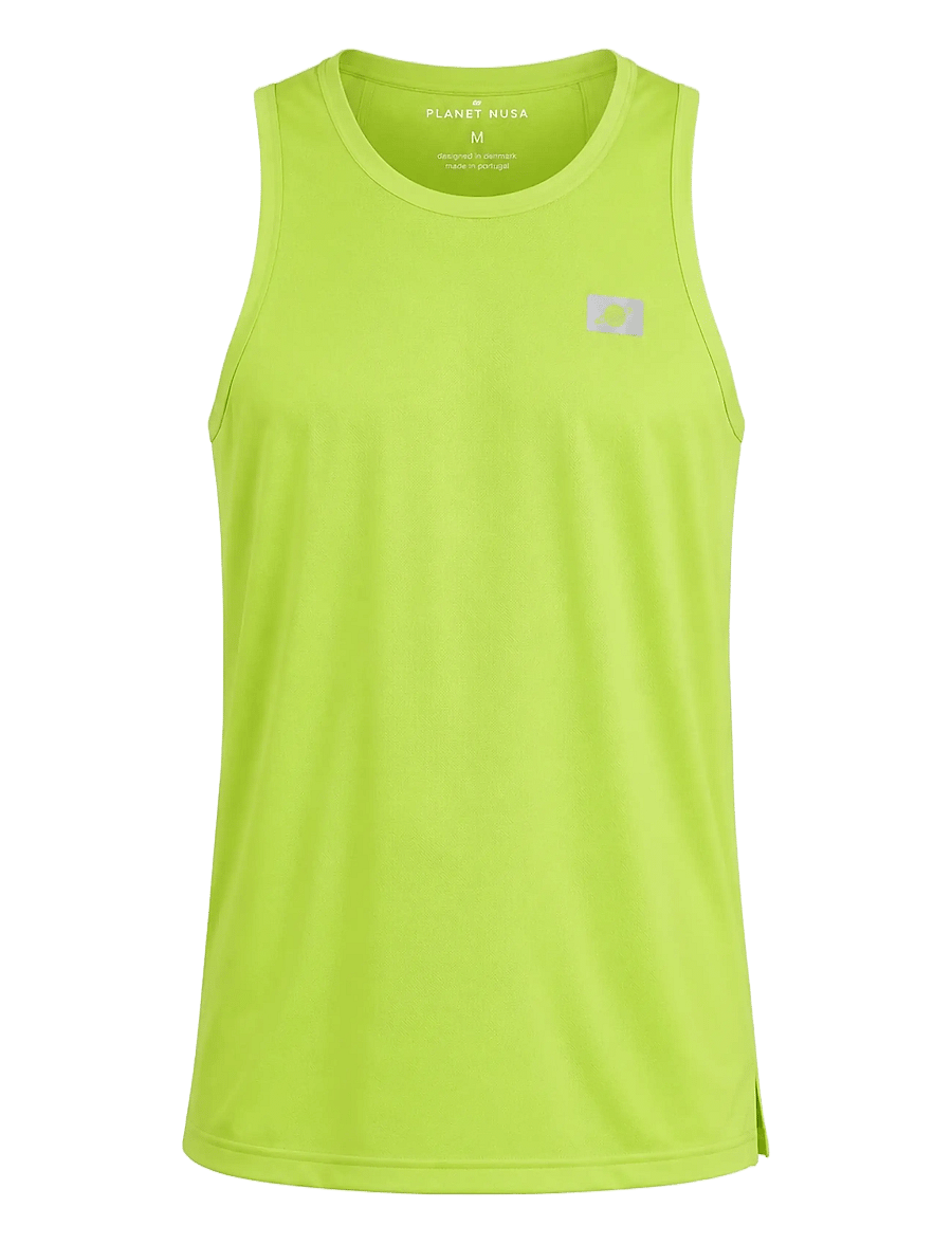 Planet Nusa - Race1 Tank Men's - Õlapaeltega pluusid - neon green - 0